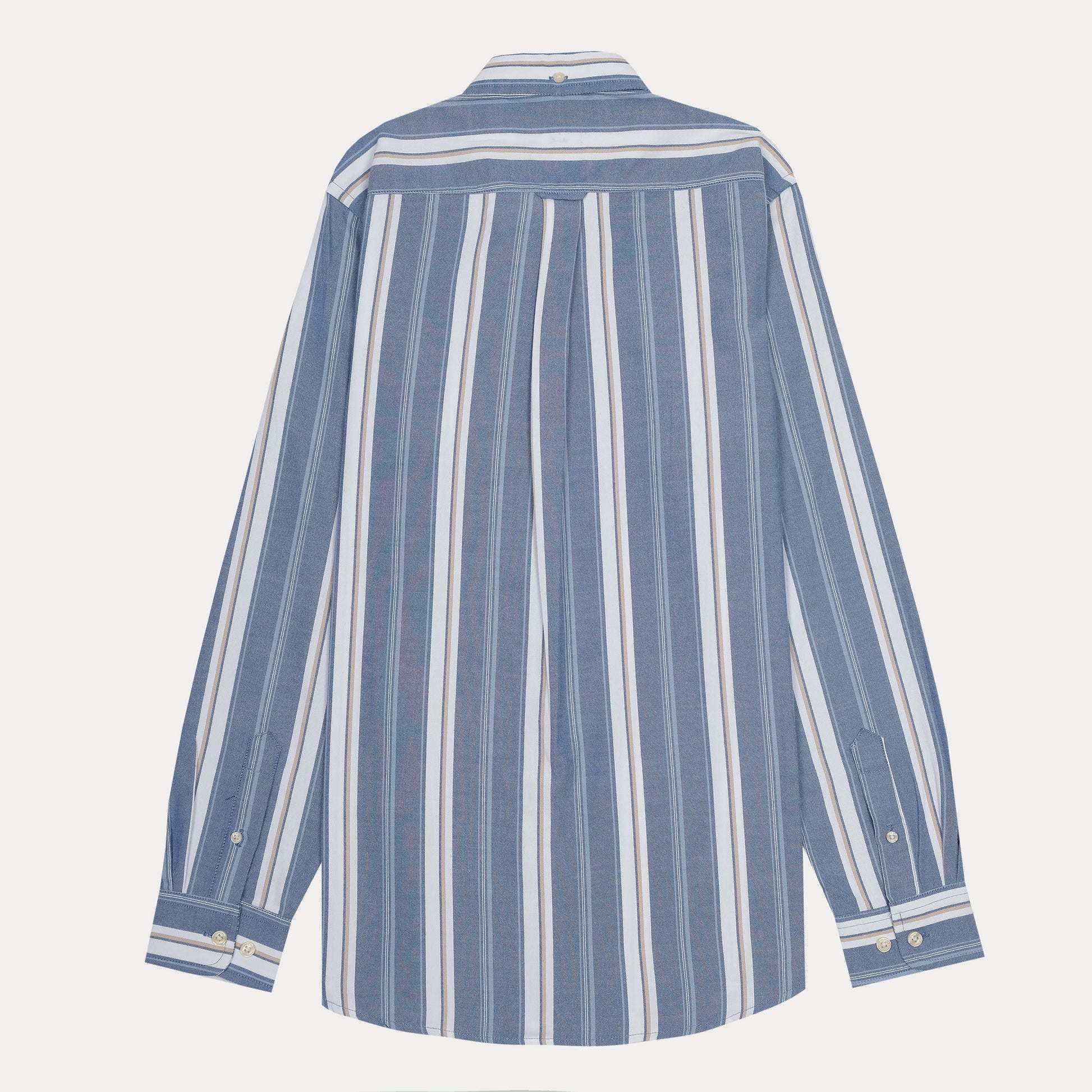 GANT Striped Serenity Tech Prep Shirt in Ocean Breeze