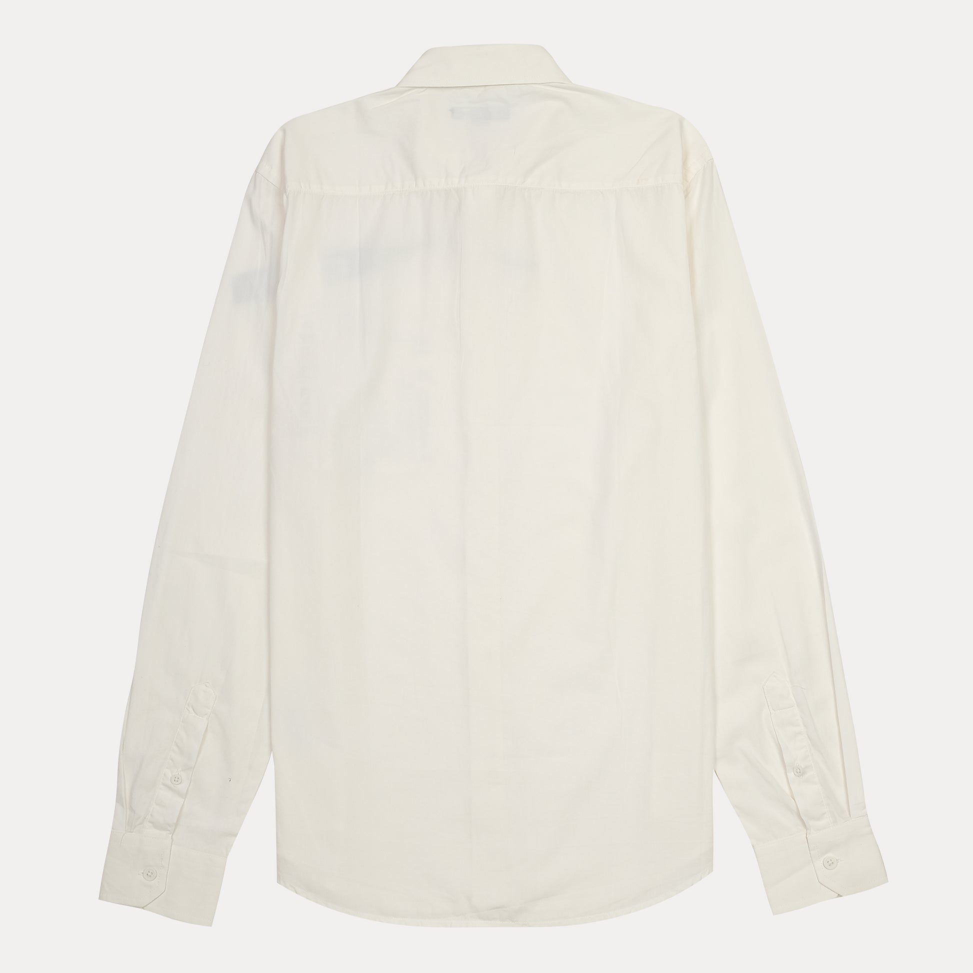 KARL LAGERFELD Elegant Ecru Graphic Shirt