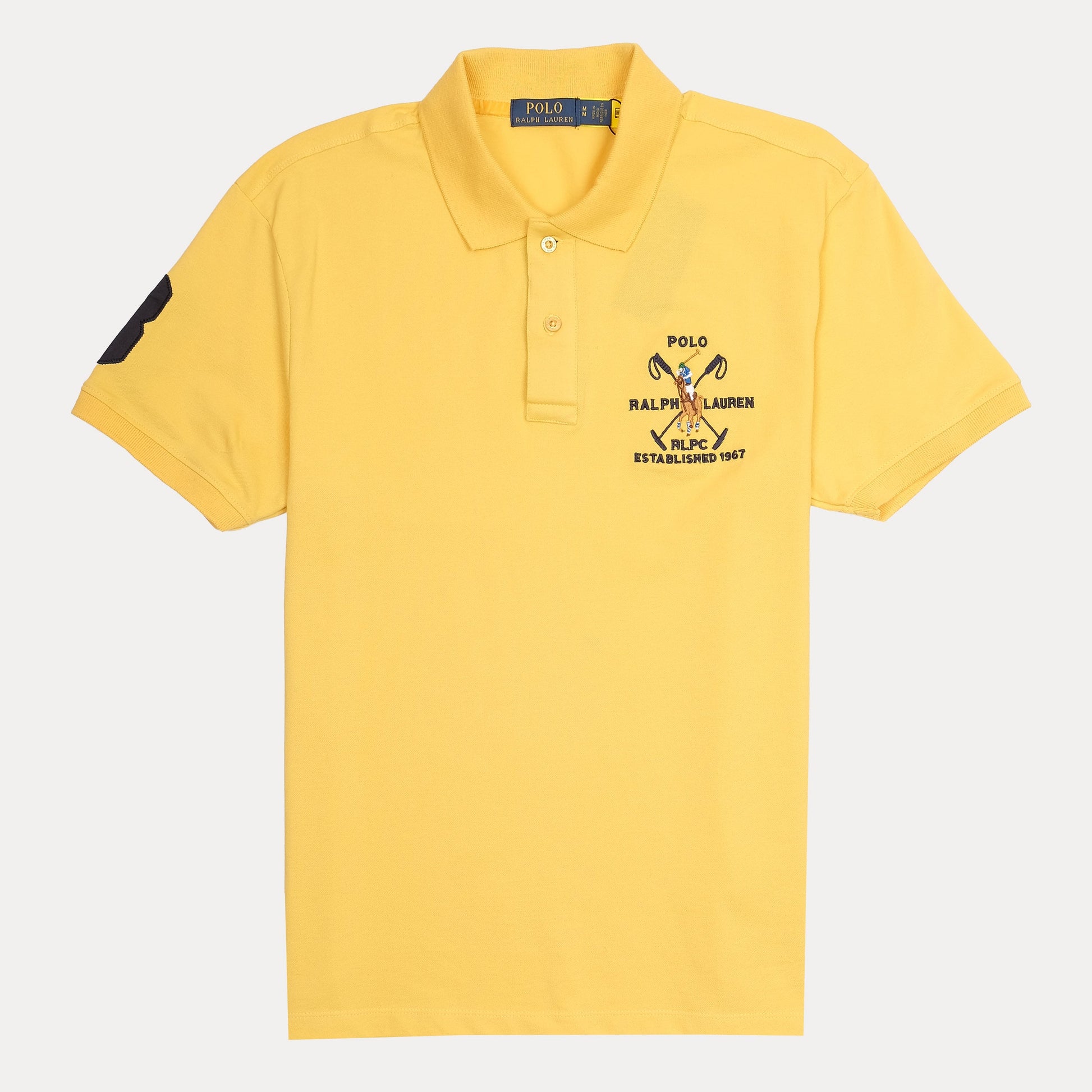 POLO RALPH LAUREN Opulent Marigold Classic Fit Short Sleeve Piqué Polo Shirt