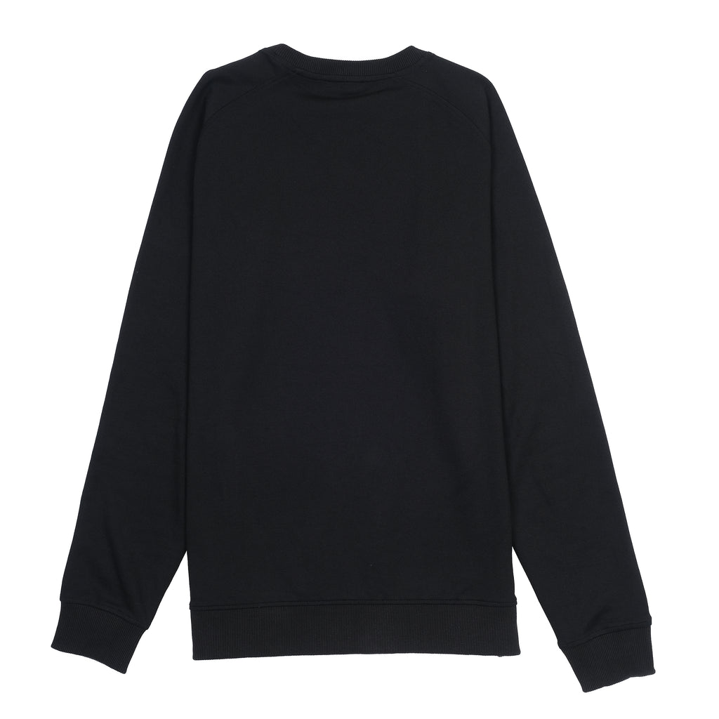 Balmain Bold Black Sweatshirt with Neon Accents