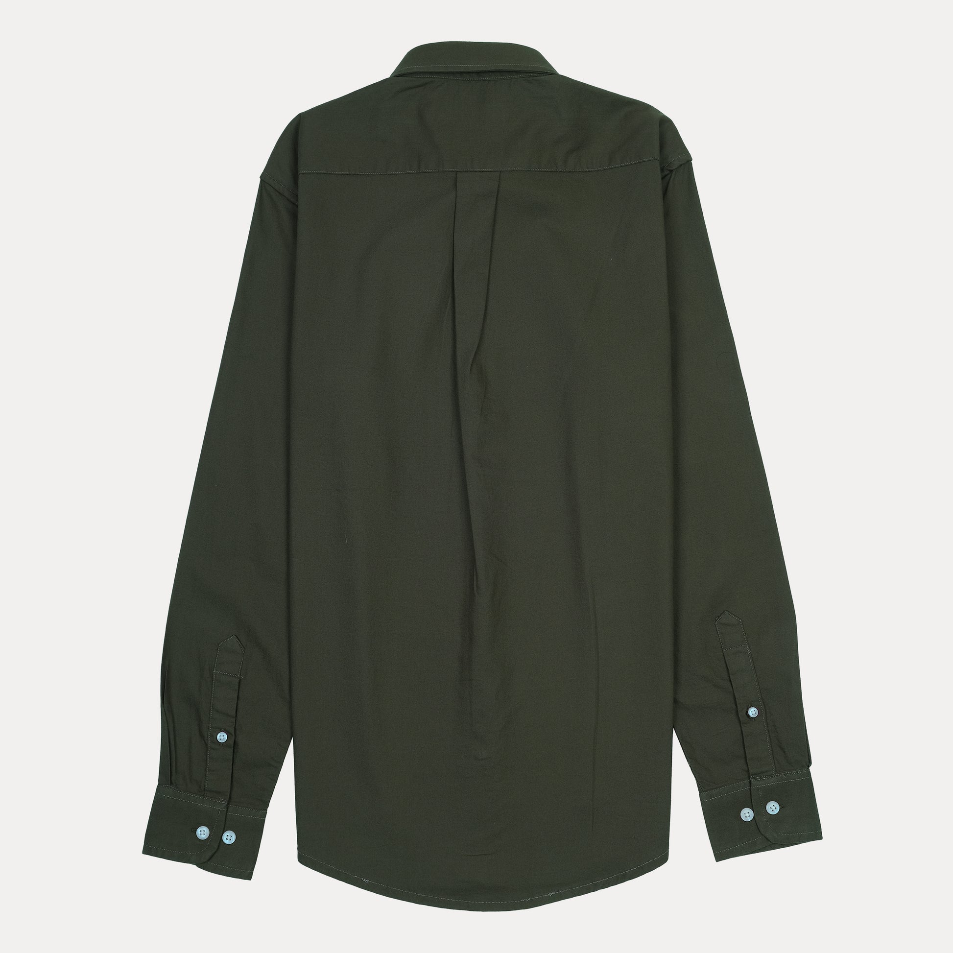 HACKETT Earthy Olive Slim Fit Shirt