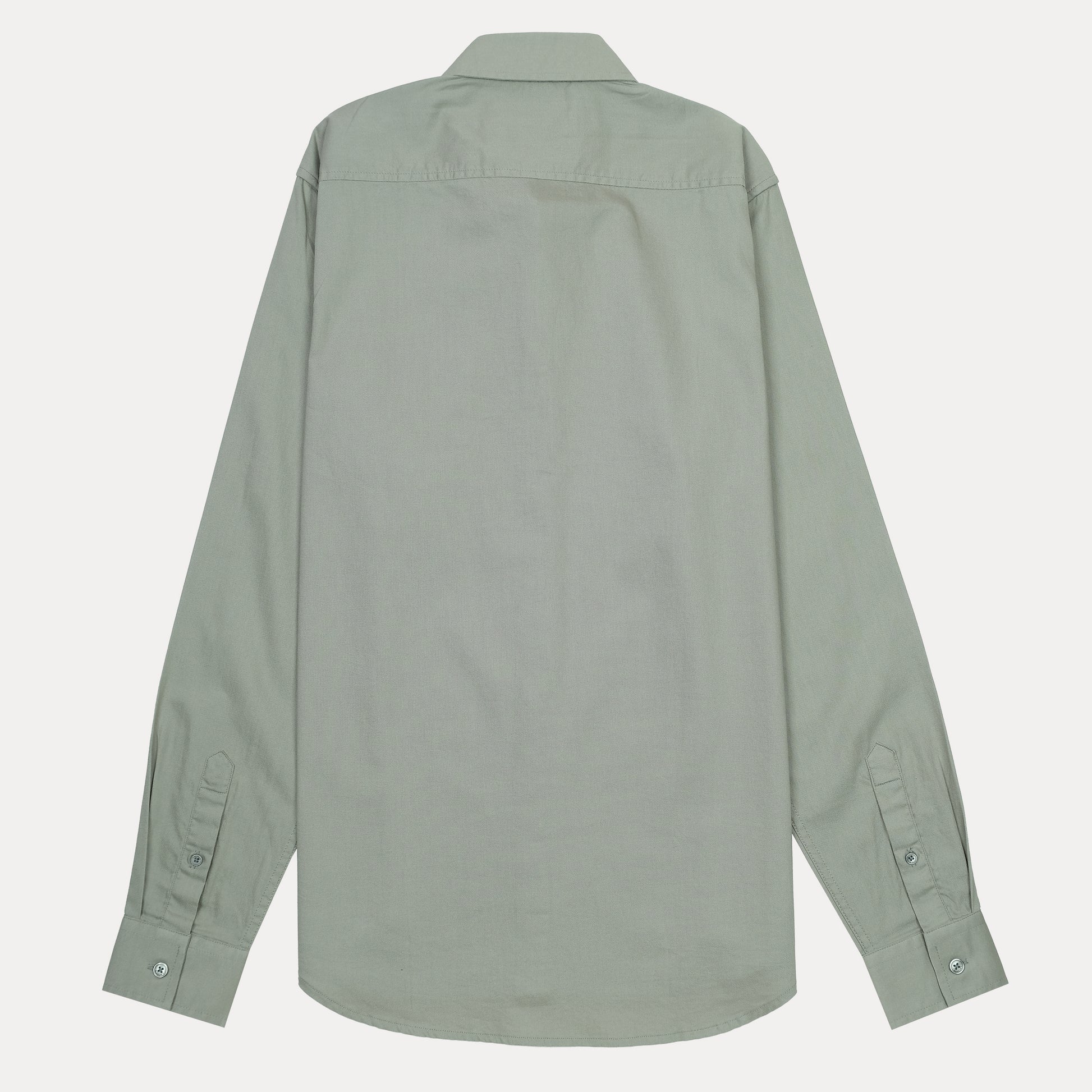 Lacoste Slim Fit Serene Sage Button-Up Shirt