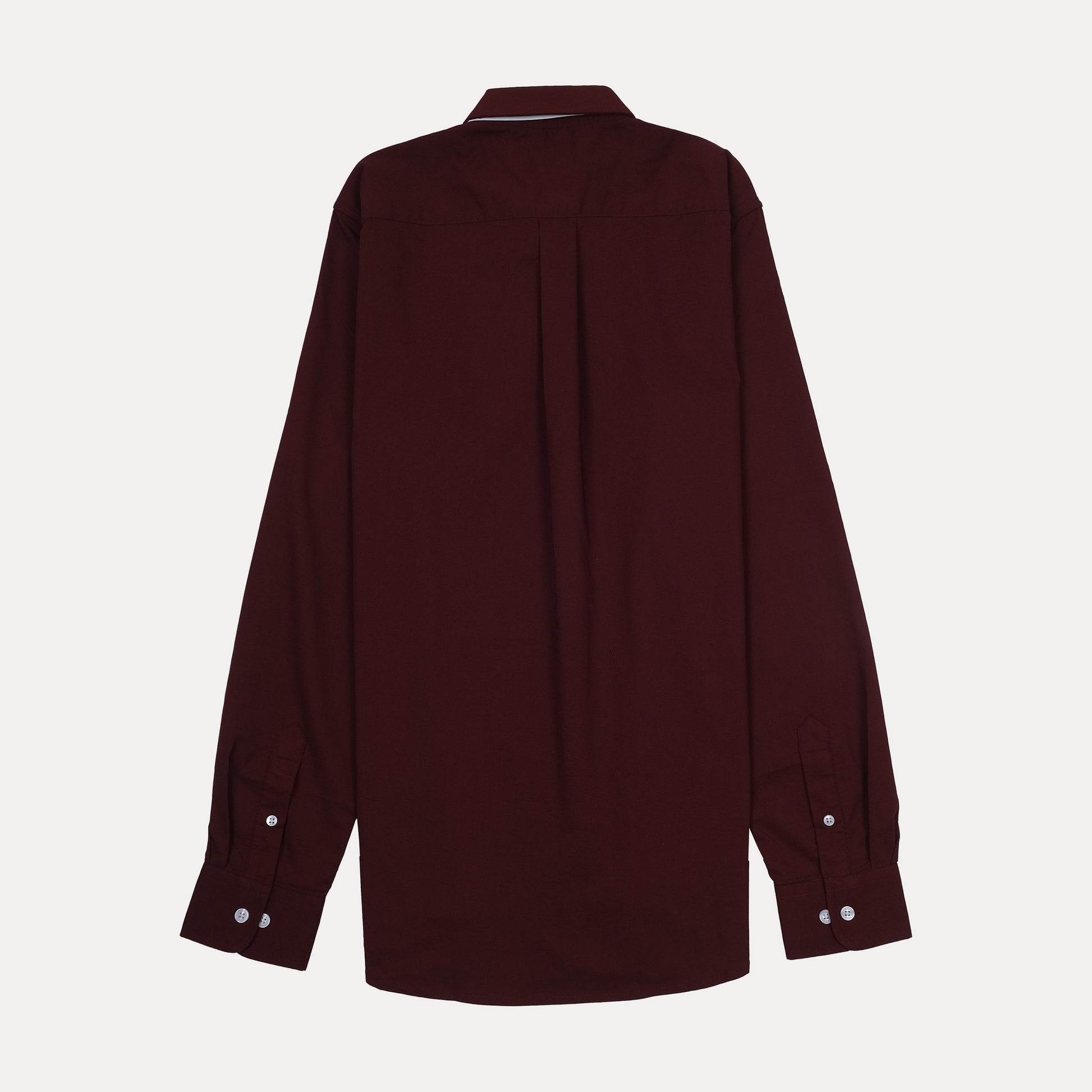 POLO RALPH LAUREN Classic Fit Long Sleeve Button-Down Shirt in Burgundy