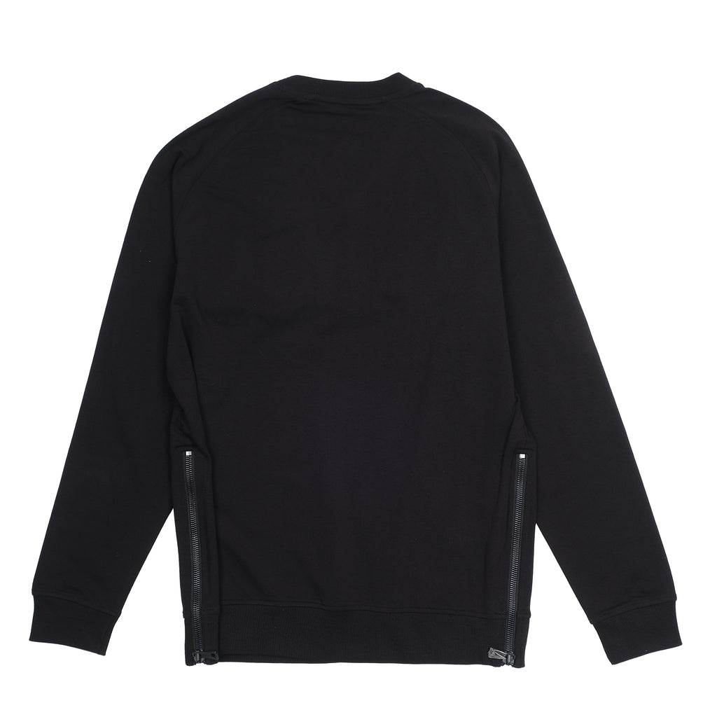 Balmain Luxurious Black Embossed Sweatshirt