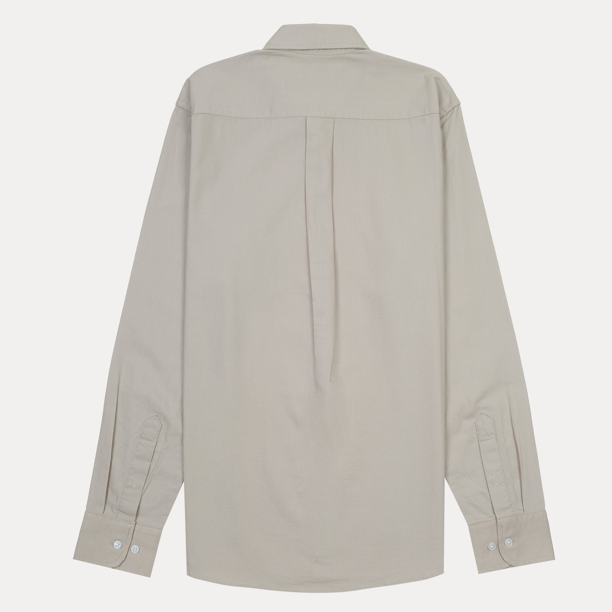 Lacoste Elegant Ecru Button-Up Shirt