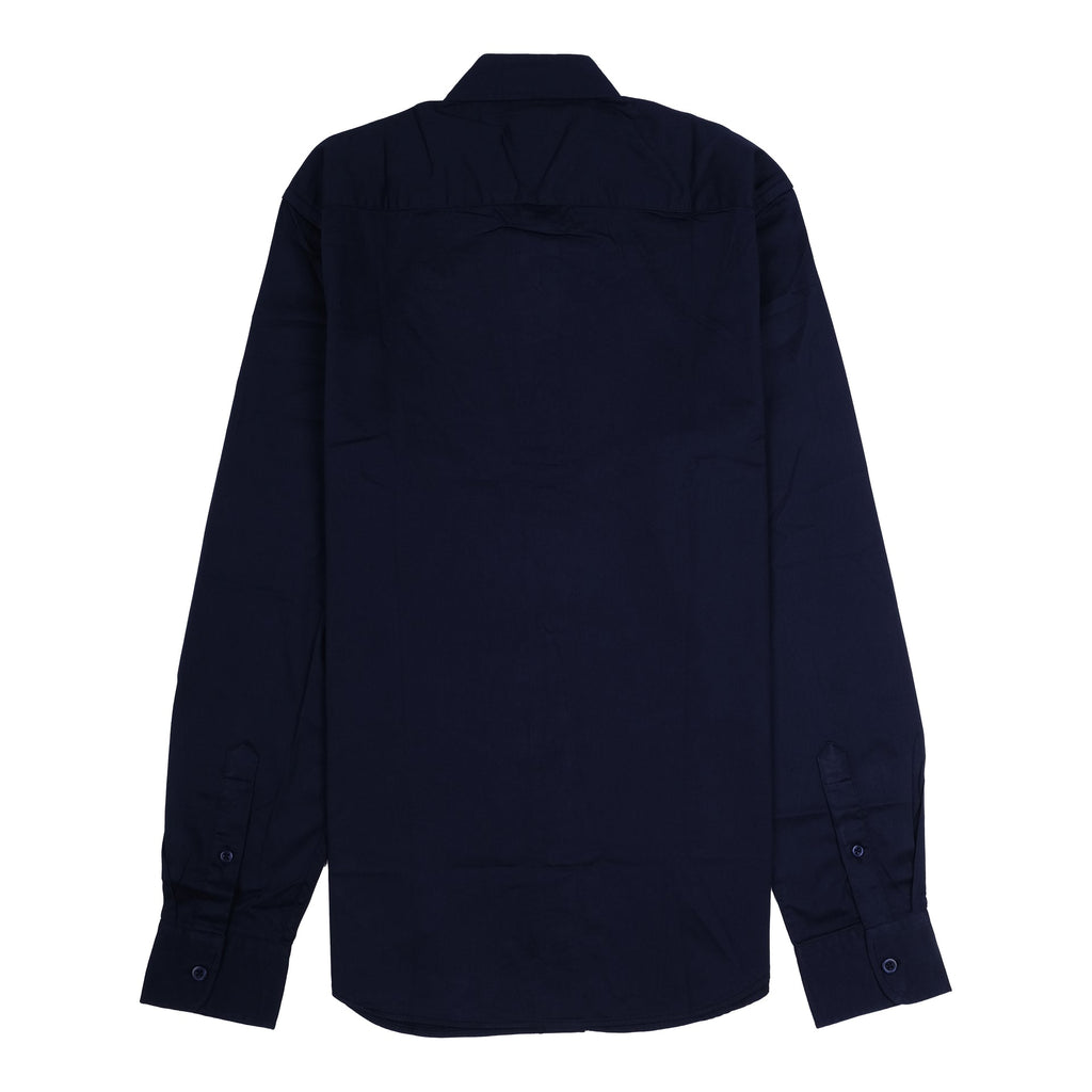 ADIDAS Midnight Navy Classic Fit Long Sleeve Button-Up Shirt