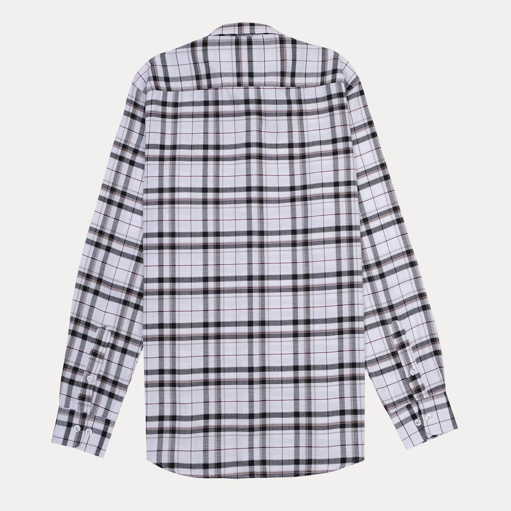 Lacoste Classic Fit Plaid Button-Up Shirt