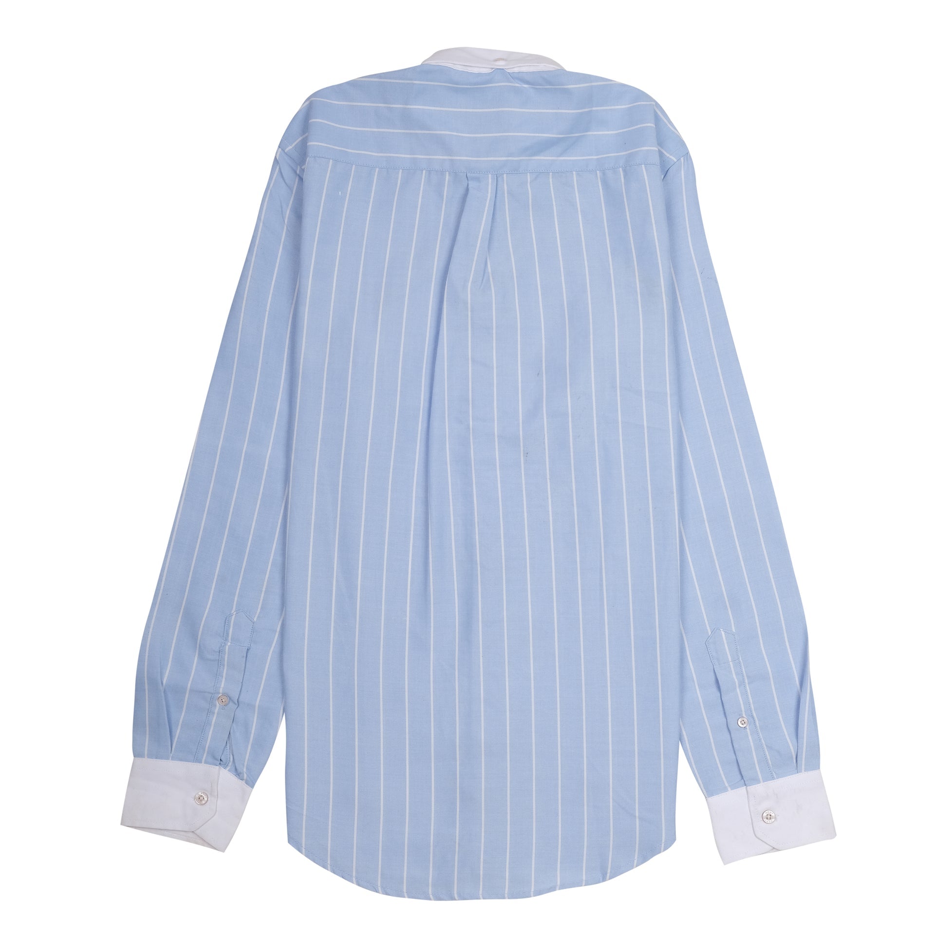 GANT Celestial Aqua Classic Fit Long Sleeve Striped Shirt