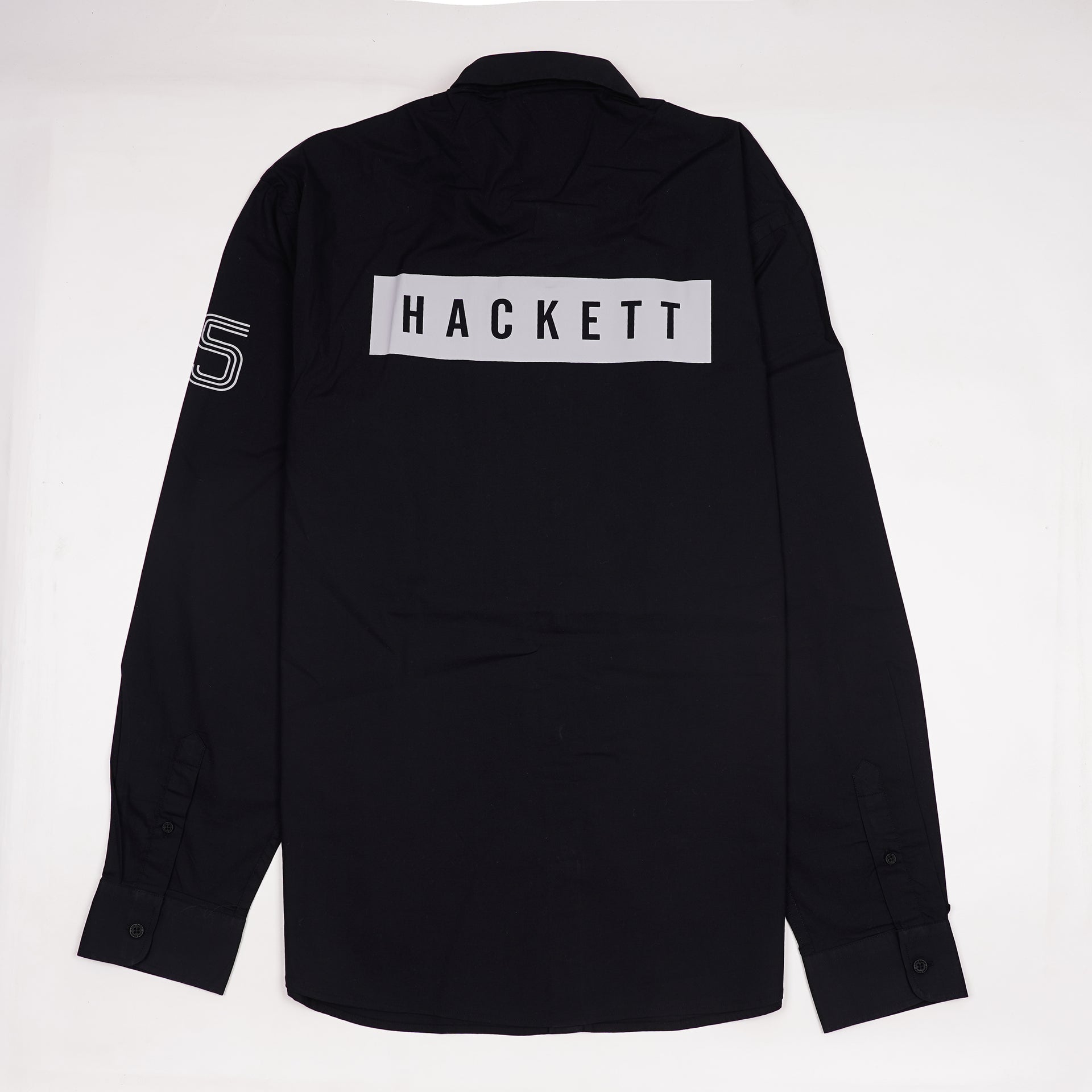 HACKETT Onyx Ember Tailored Fit Long Sleeve Shirt