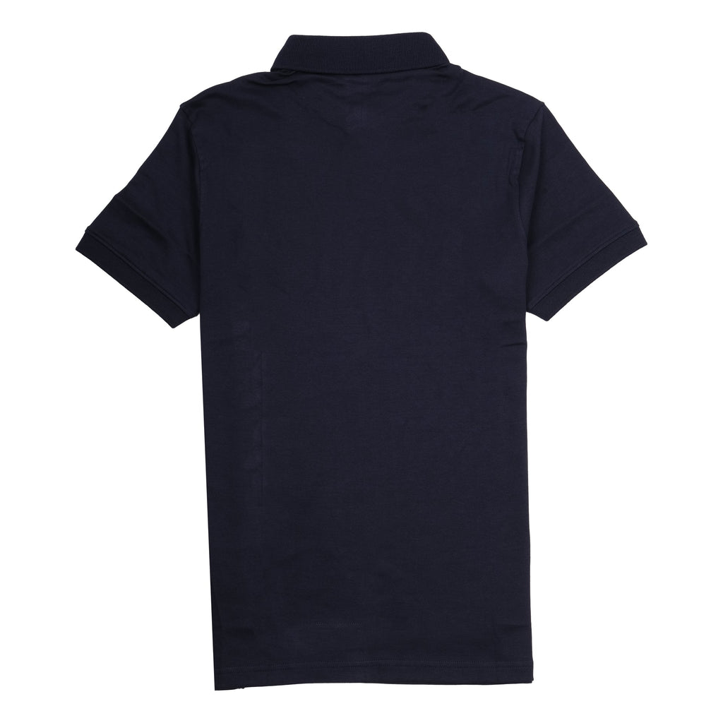 DOLCE&GABBANA Midnight Ocean Classic Fit Logo Polo Shirt