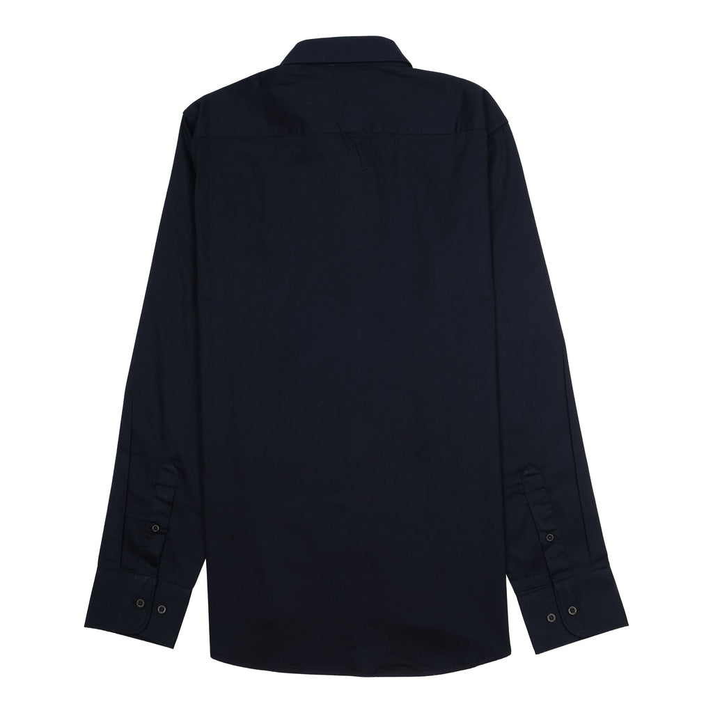 BOSS Midnight Navy Classic Fit Long Sleeve Button-Up Shirt
