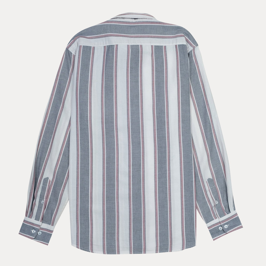 Lacoste Striped Button-Up Shirt