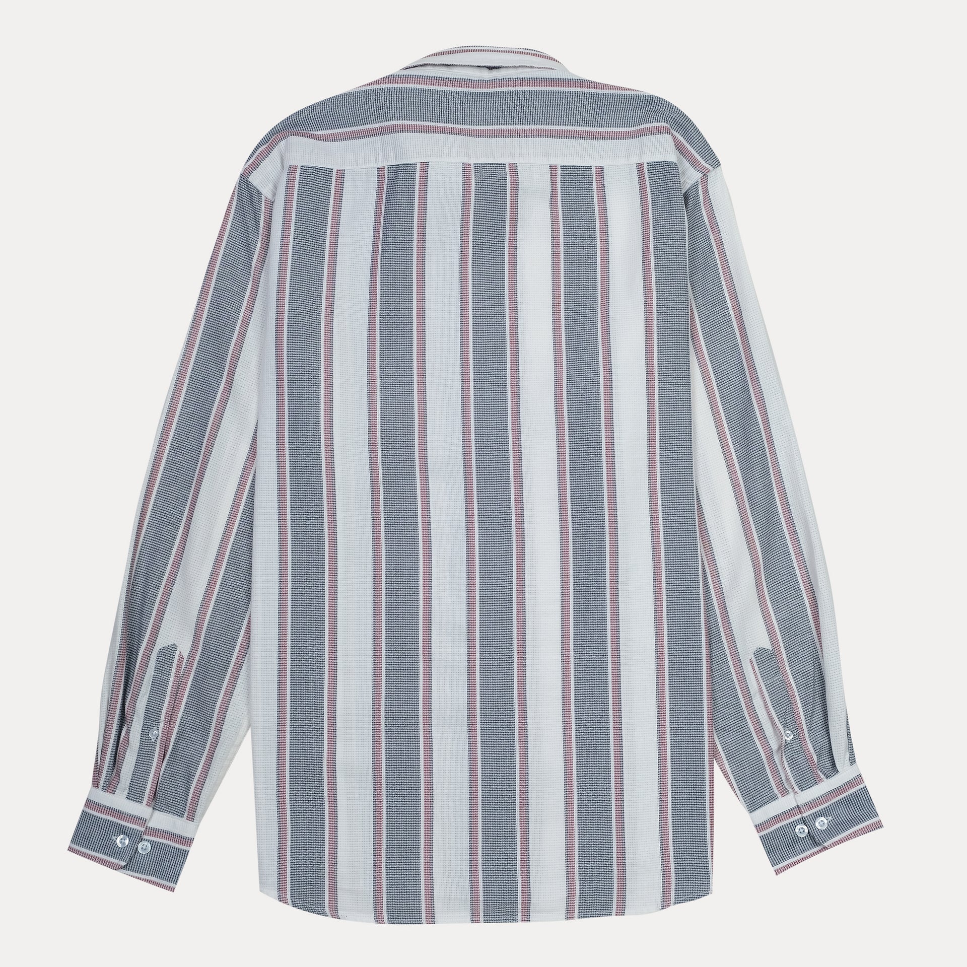 Lacoste Striped Button-Up Shirt
