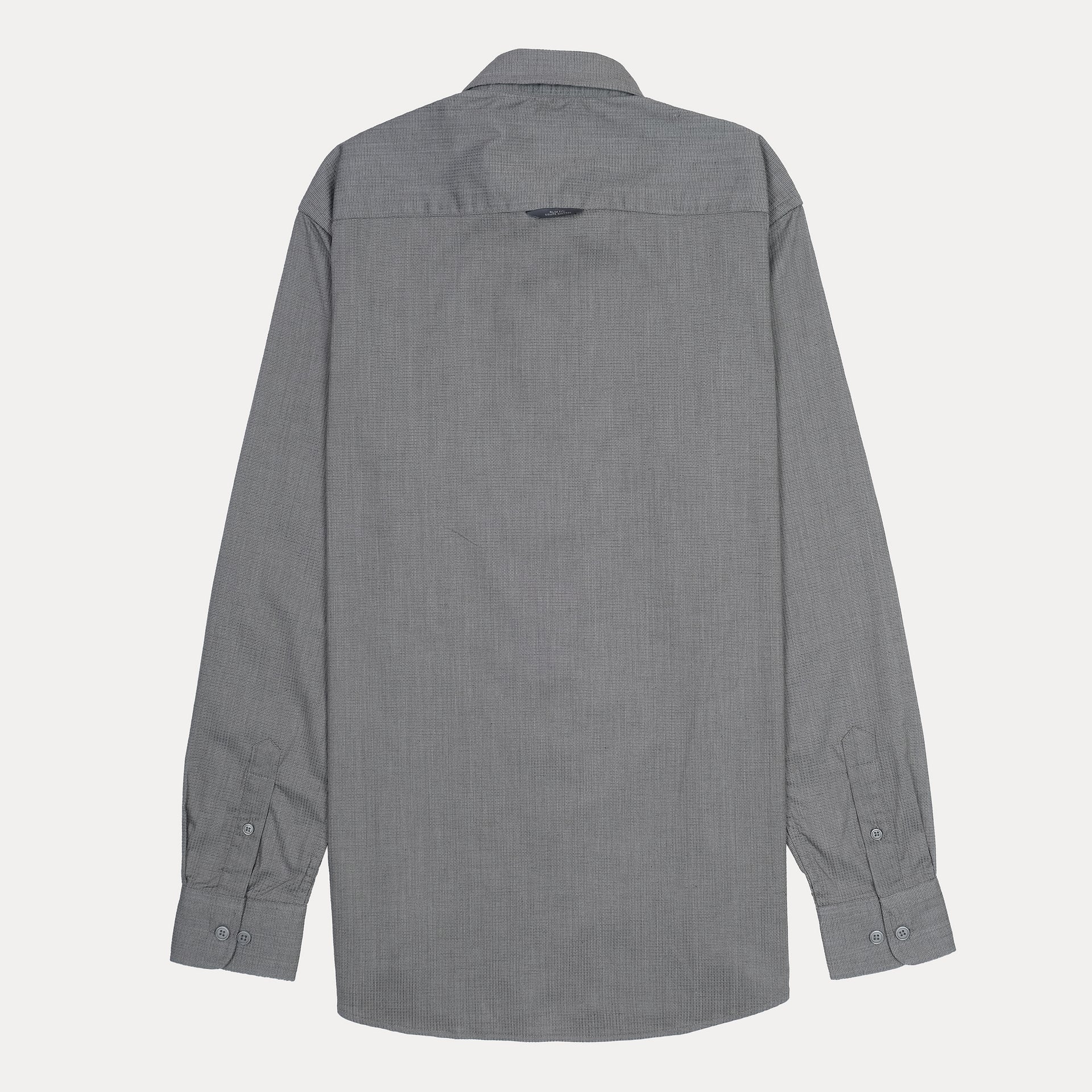 ARMANI EXCHANGE Celestial Charcoal Classic Fit Long Sleeve Shirt