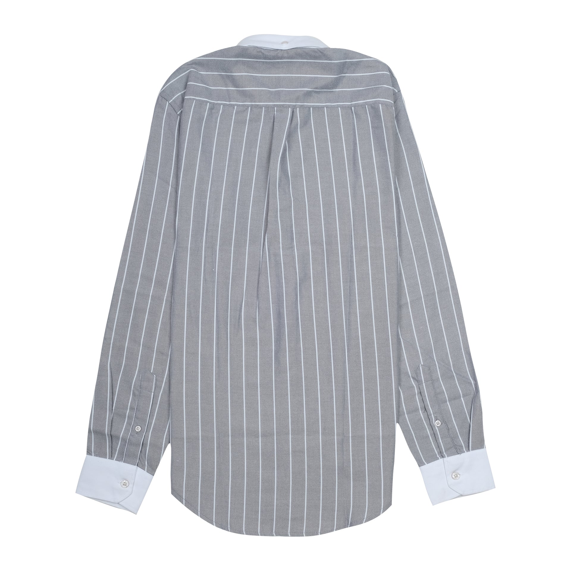 GANT Whispering Steel Classic Fit Long Sleeve Striped Dress Shirt