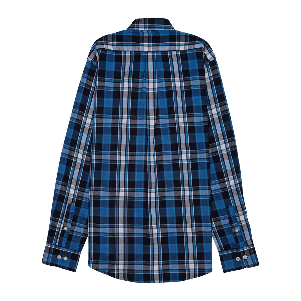 BROOKS BROTHERS Prismatic Teal Tailored Fit Long Sleeve Stretch Oxford Shirt