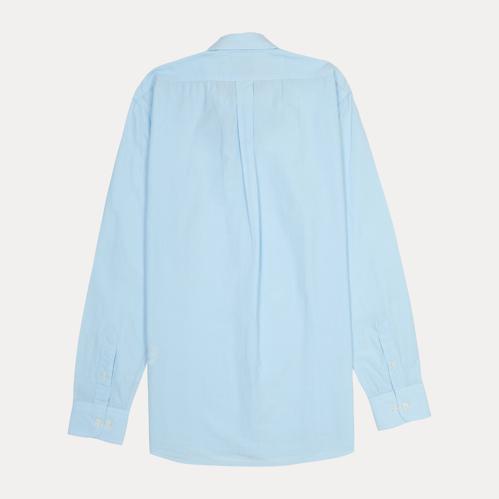 Brooks Brothers Regent Fit Light Blue Check Dress Shirt