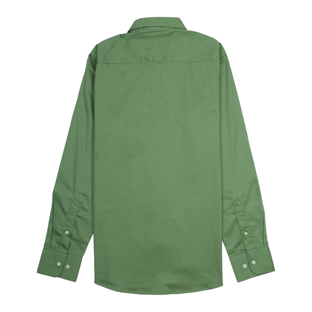 BOSS Sagewood Green Classic Fit Long Sleeve Shirt