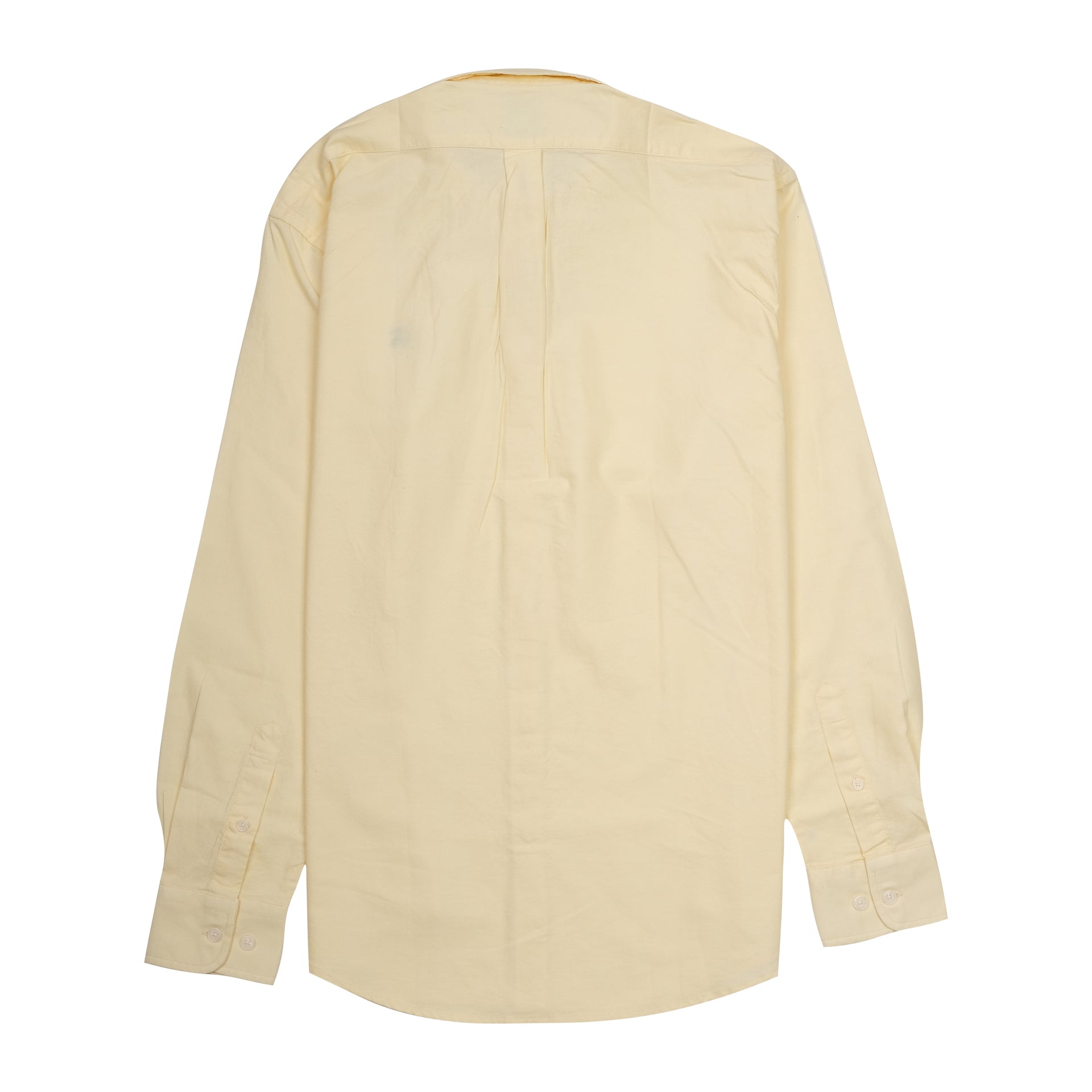 BROOKS BROTHERS Luminous Lemon Tailored Fit Long Sleeve Button-Down Shirt