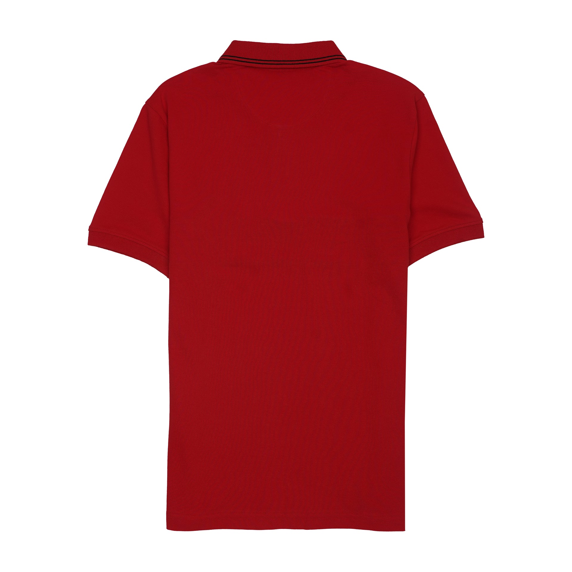 LACOSTE Radiant Crimson Tailored Fit Short Sleeve Piqué Polo Shirt