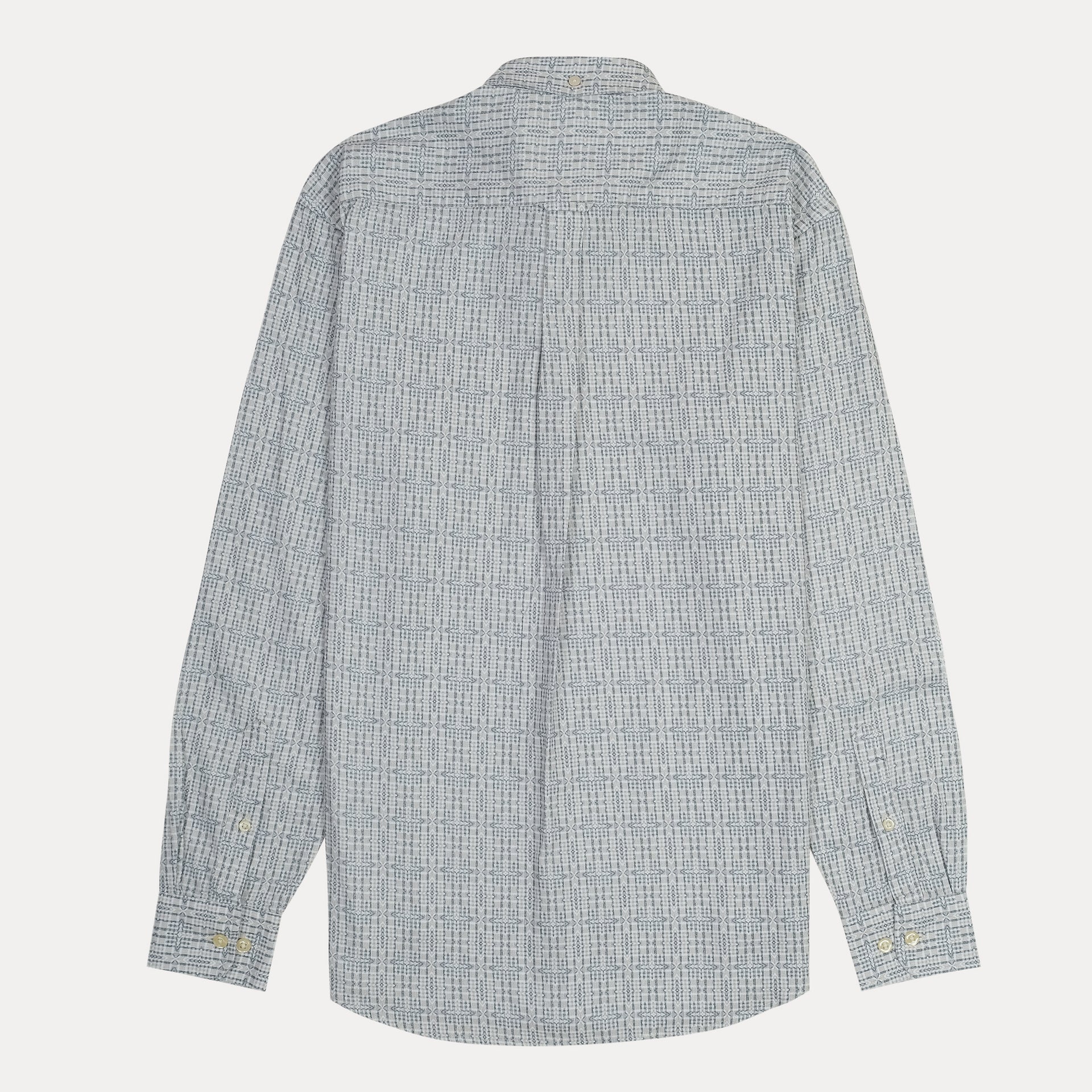 GANT Serene Aqua Classic Fit Long Sleeve Button-Down Shirt