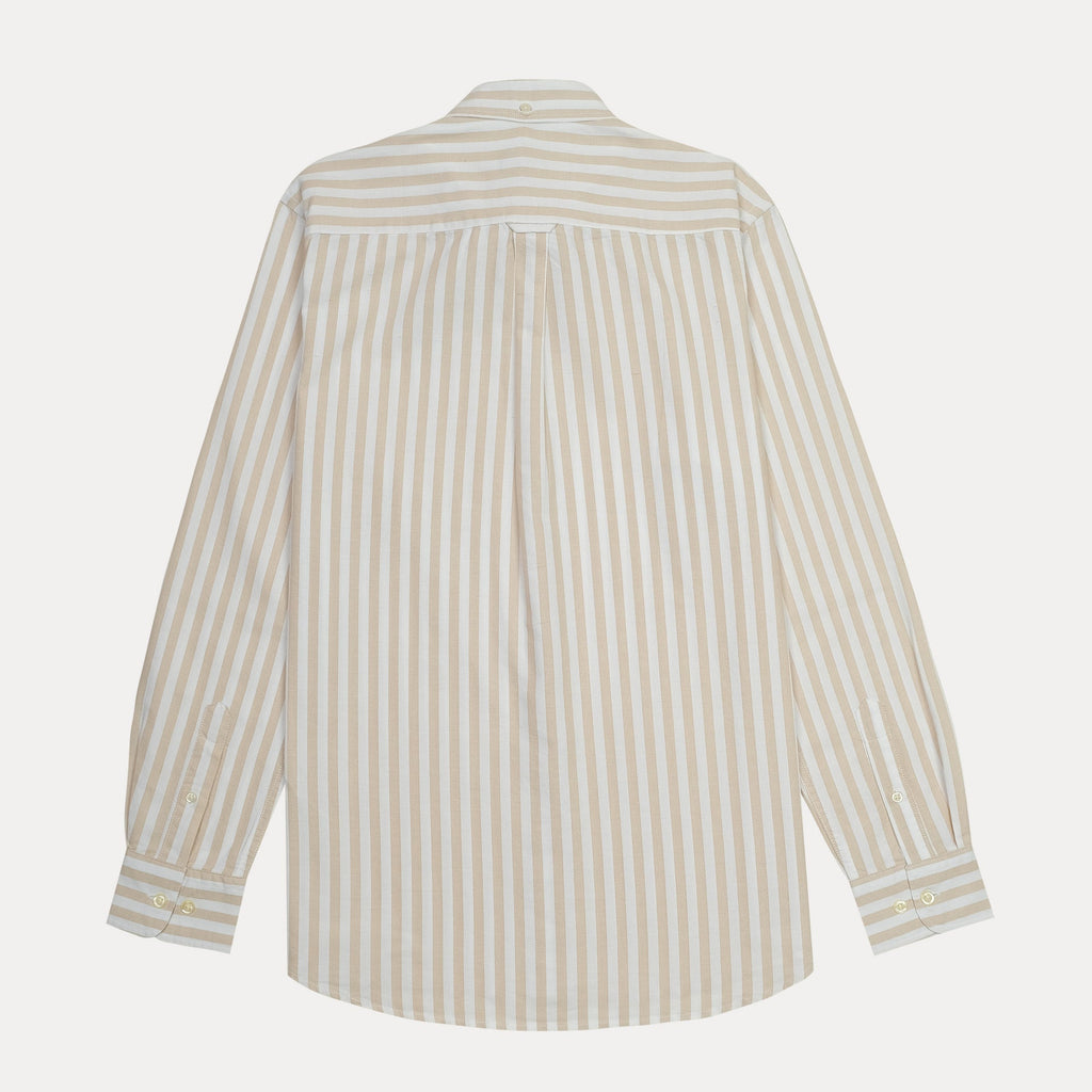 GANT Whispering Sand Tailored Fit Long Sleeve Button-Down Shirt