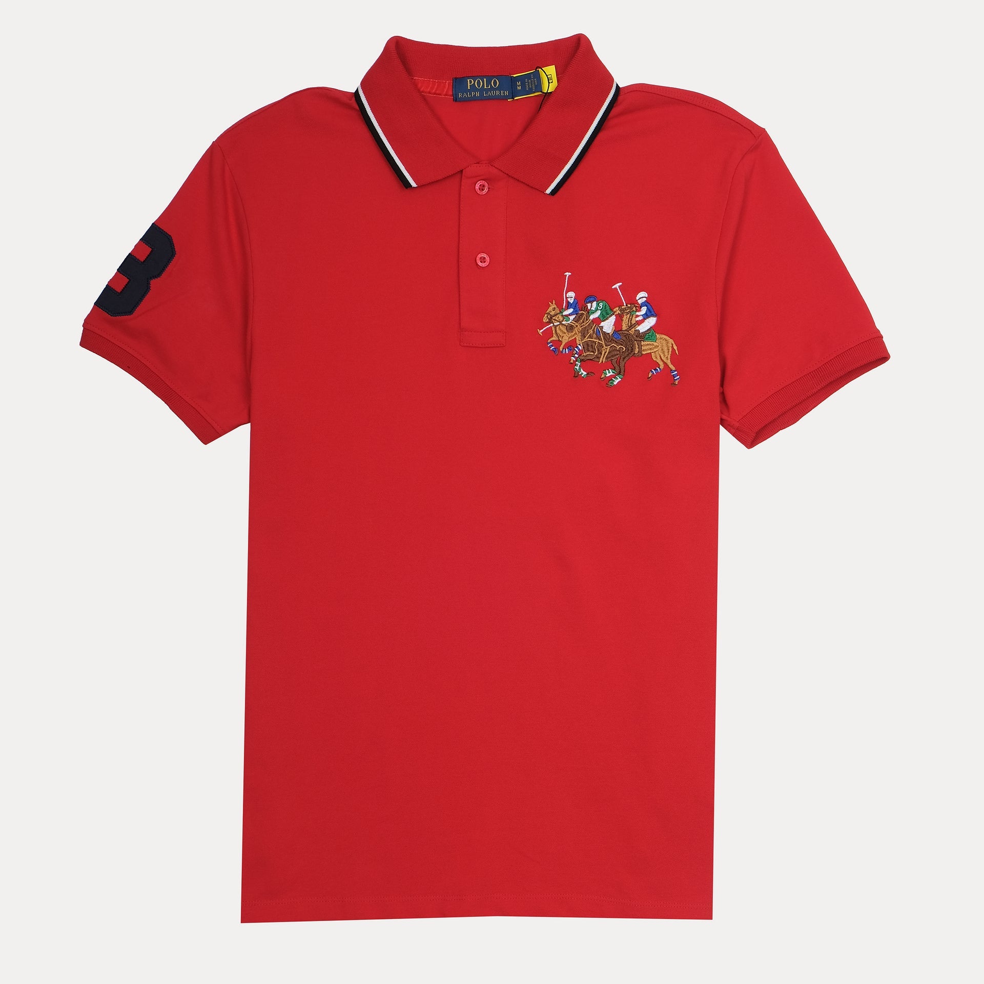 POLO RALPH LAUREN Radiant Ember Classic Fit Short Sleeve Piqué Polo Shirt