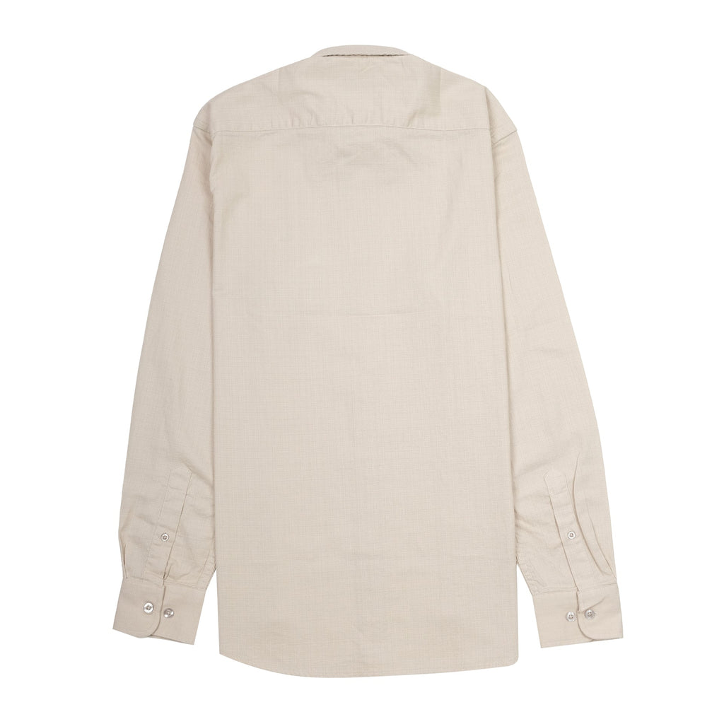 LACOSTE Serene Biscotti Timeless Fit Long Sleeve Button-Down Shirt