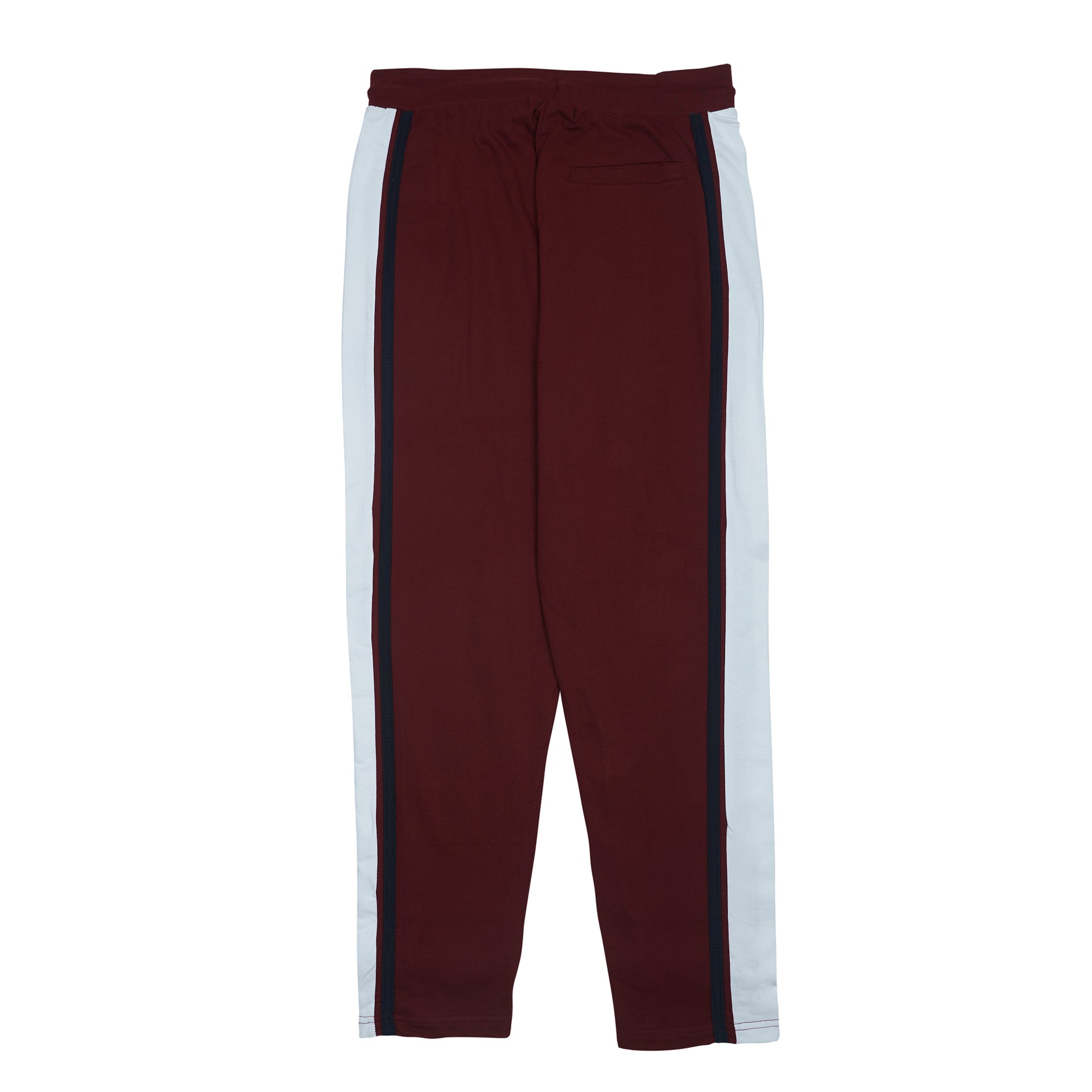 TOMMY HILFIGER Opulent Garnet Eclipse Tailored Fit Eco-Friendly Track Pants