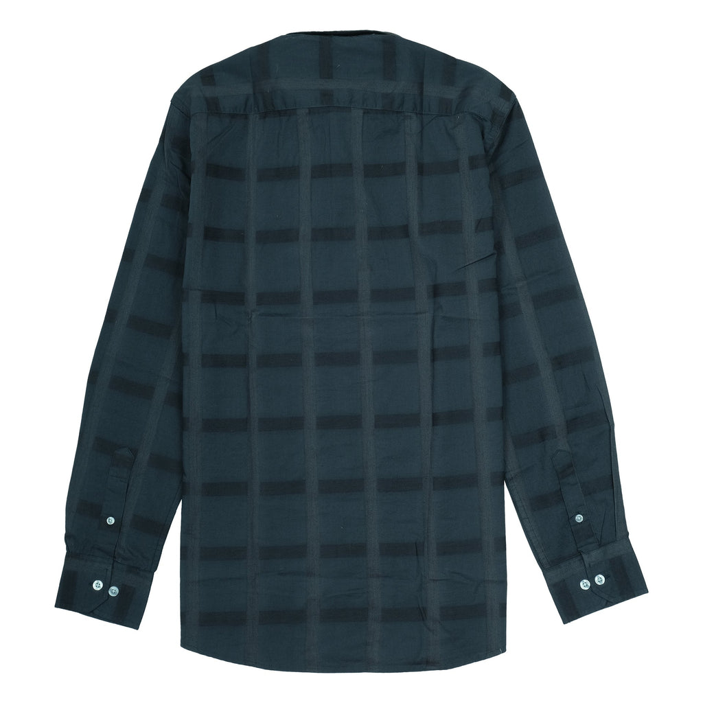 LACOSTE Midnight Navy Classic Fit Button-Up Shirt