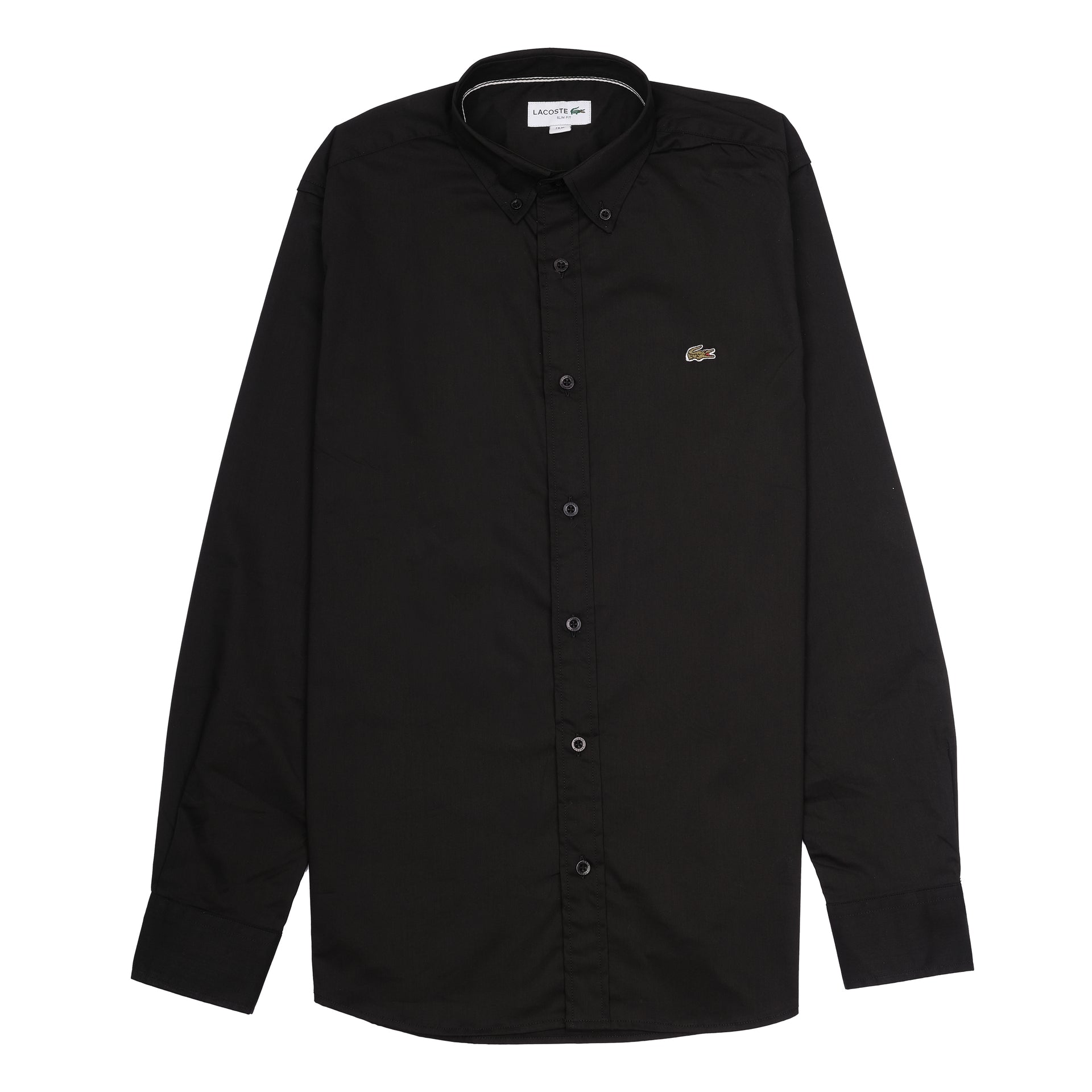 LACOSTE Midnight Noir Classic Fit Long Sleeve Shirt