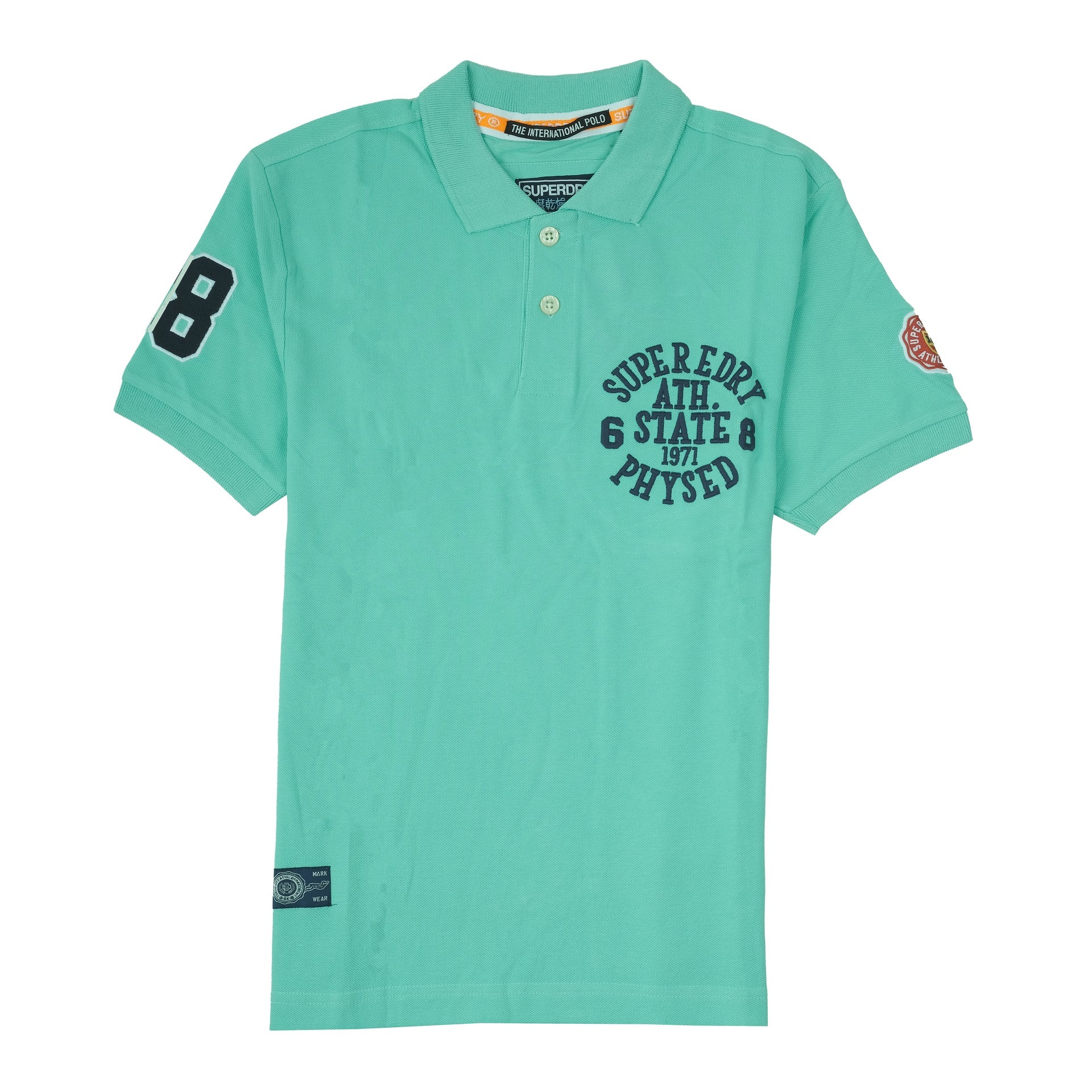 SUPERDRY Aqua Mist Classic Fit Polo Shirt