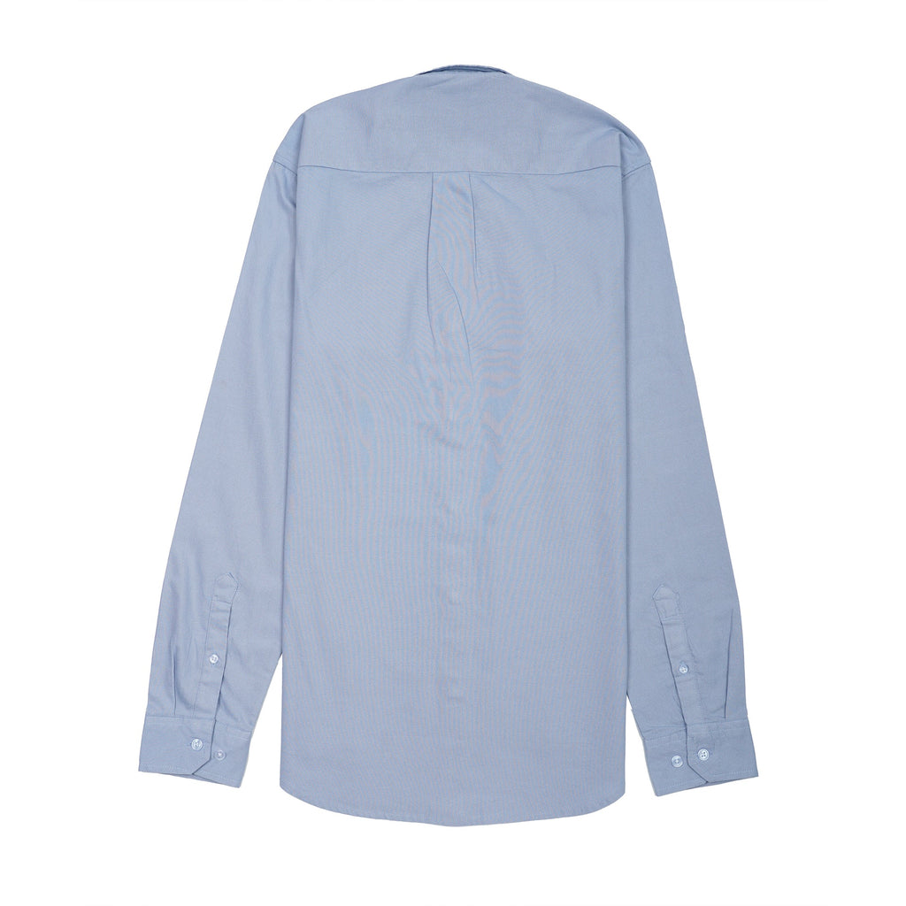LACOSTE Opulent Azure Tailored Fit Long Sleeve Button-Up Shirt