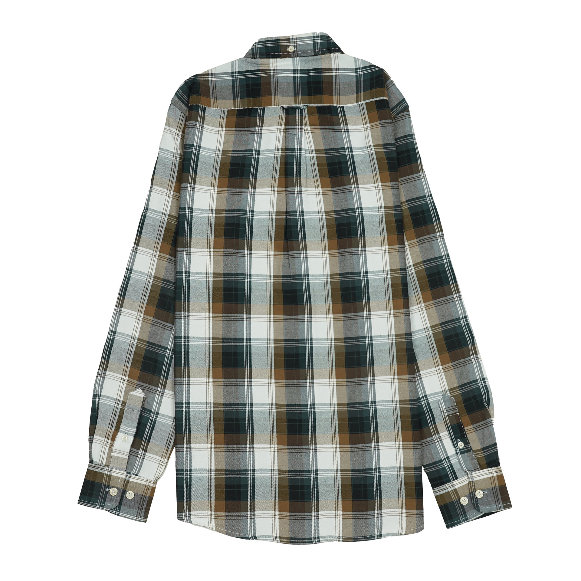 GANT Verdant Ember Relaxed Fit Long Sleeve Plaid Shirt