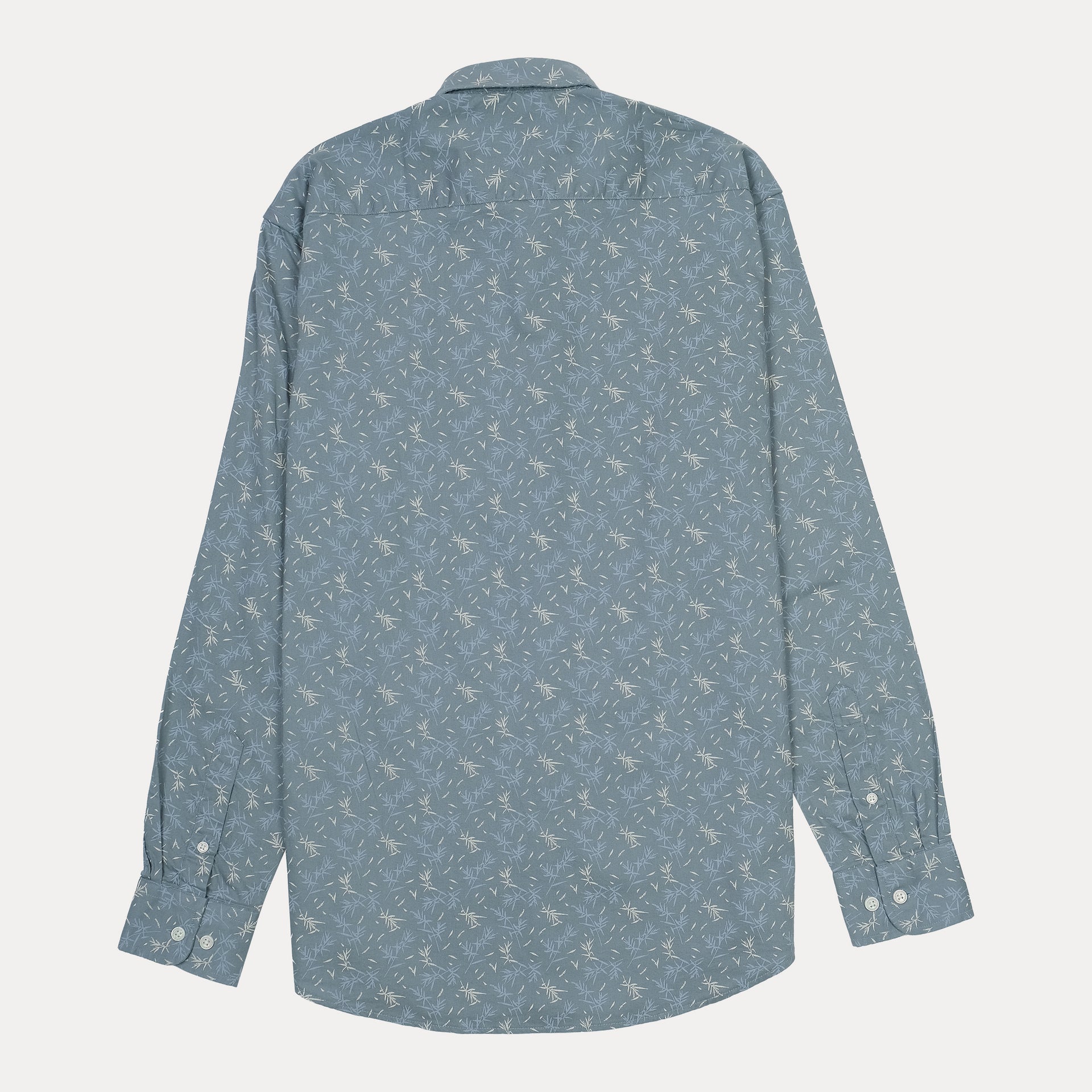 TOMMY HILFIGER Tranquil Teal Relaxed Fit Long Sleeve Shirt