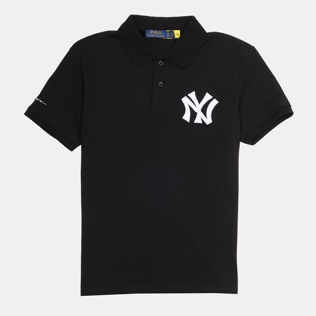 POLO RALPH LAUREN Obsidian Ember Tailored Fit Short Sleeve Piqué Polo Shirt