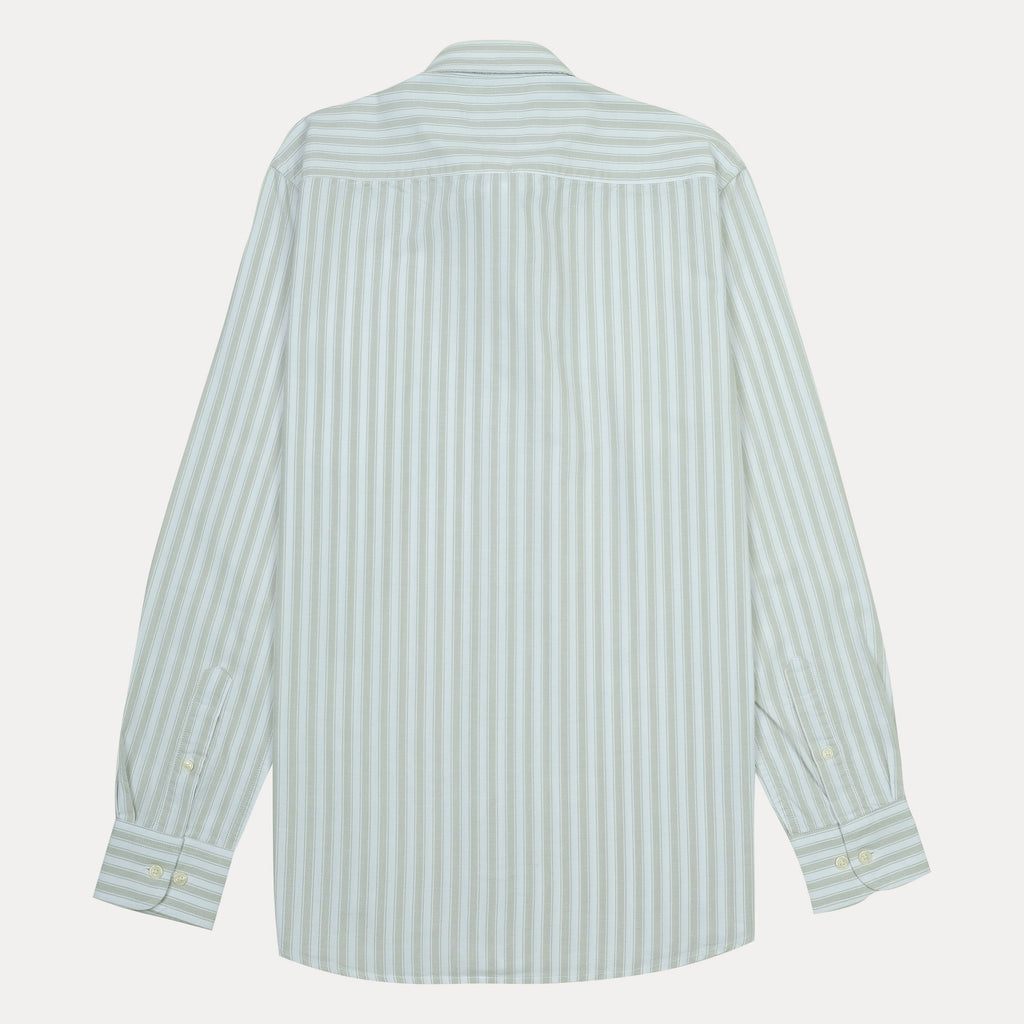 TOMMY HILFIGER Serene Aqua Tailored Fit Long Sleeve Button-Up Shirt