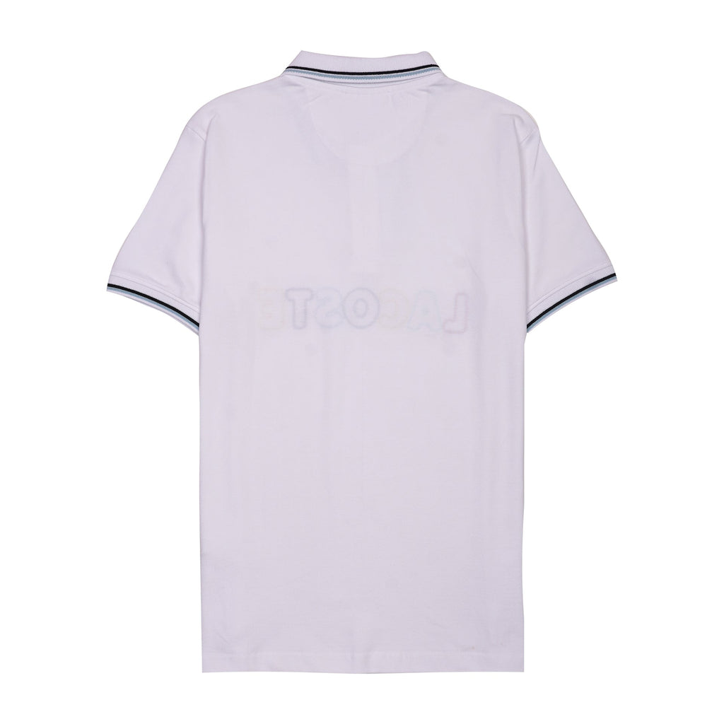 LACOSTE Serene Blossom Tailored Fit Short Sleeve Piqué Polo Shirt