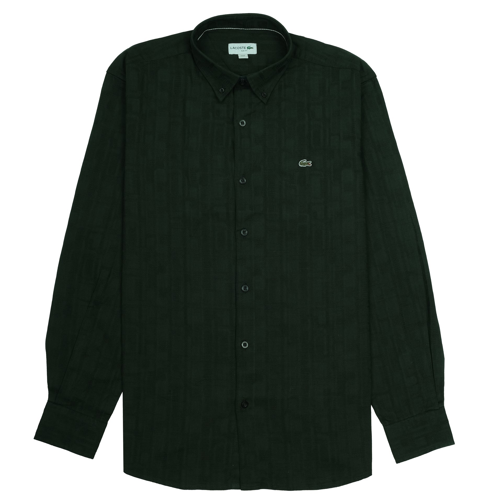 LACOSTE Forest Whisper Classic Fit Long Sleeve Button-Up Shirt