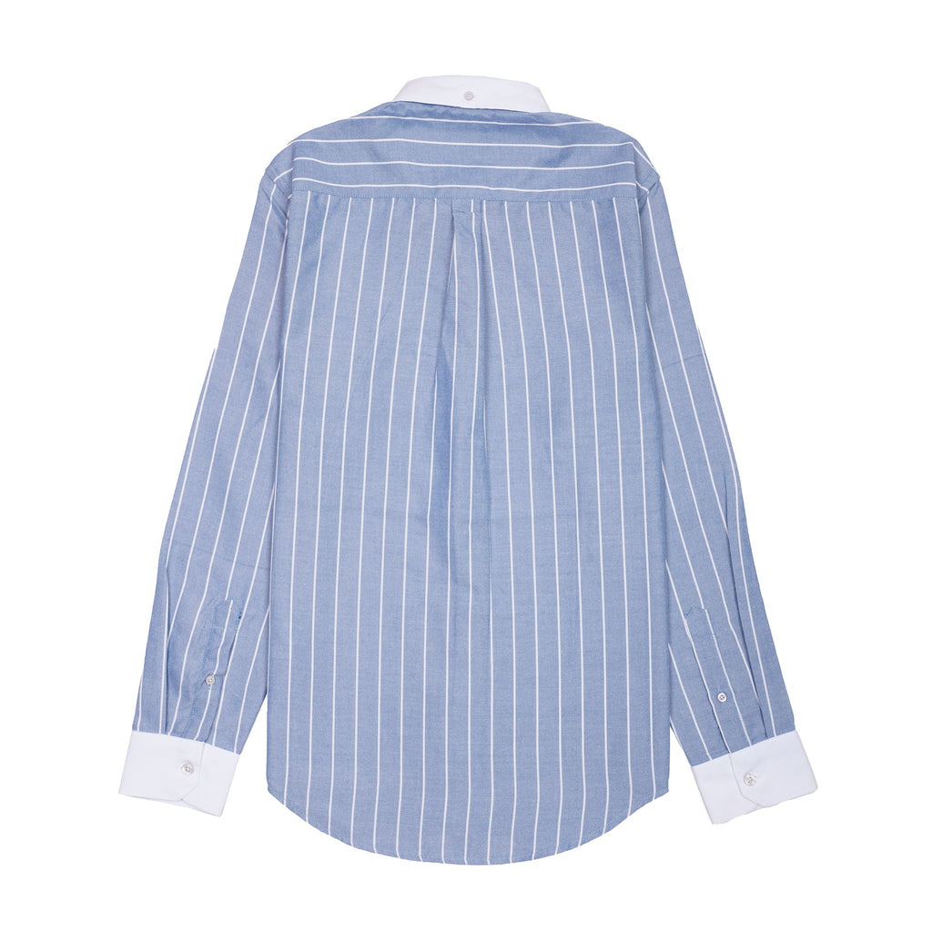 GANT Prismatic Azure Tailored Fit Long Sleeve Button-Up Shirt