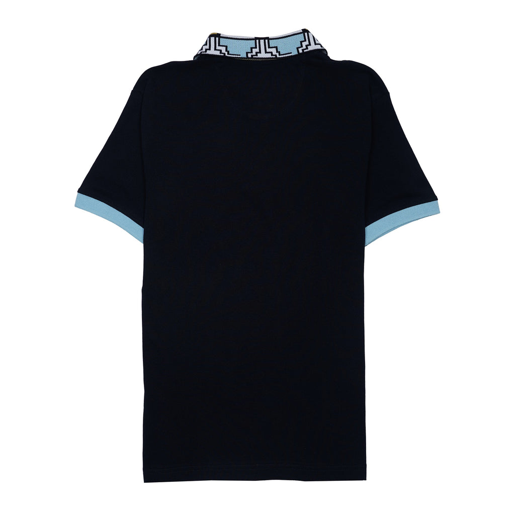 LACOSTE Deep Ocean Luxe Fit Short Sleeve Piqué Polo Shirt