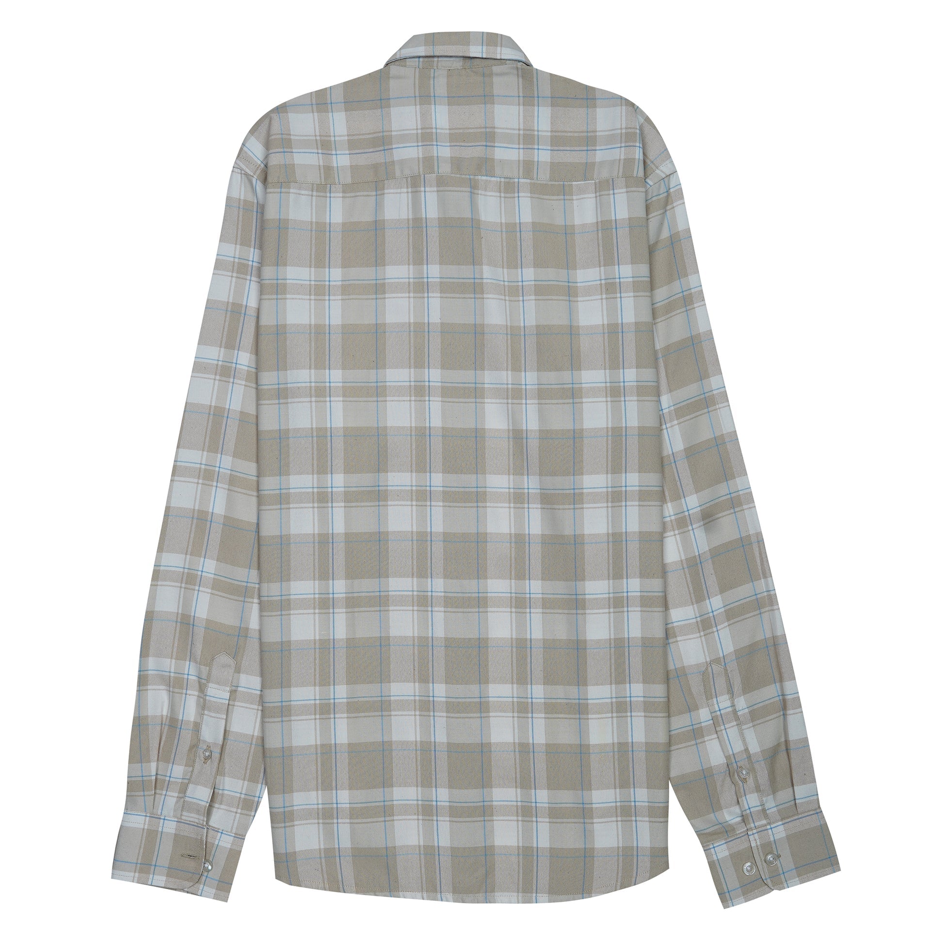 LACOSTE Prismatic Sand Dune Tailored Fit Long Sleeve Shirt