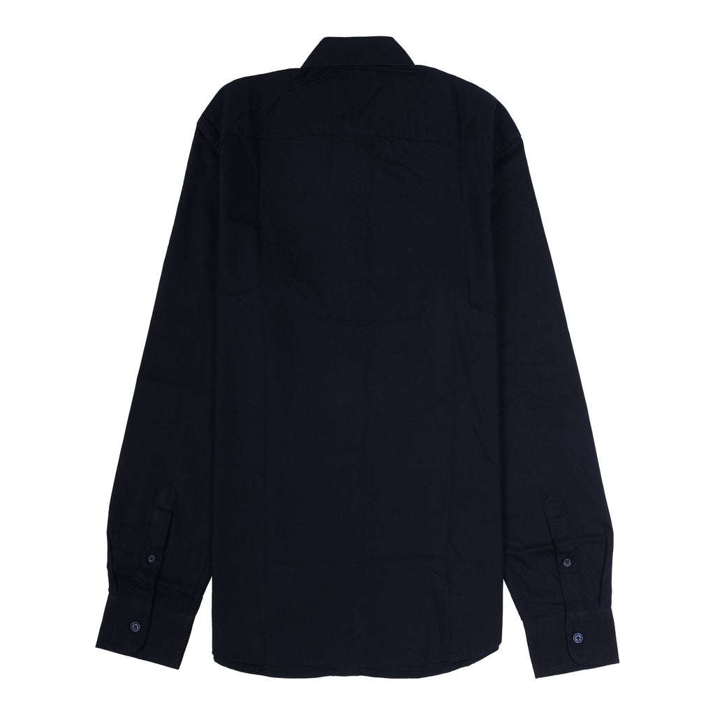 KENZO PARIS Midnight Navy Classic Fit Long Sleeve Button-Up Shirt