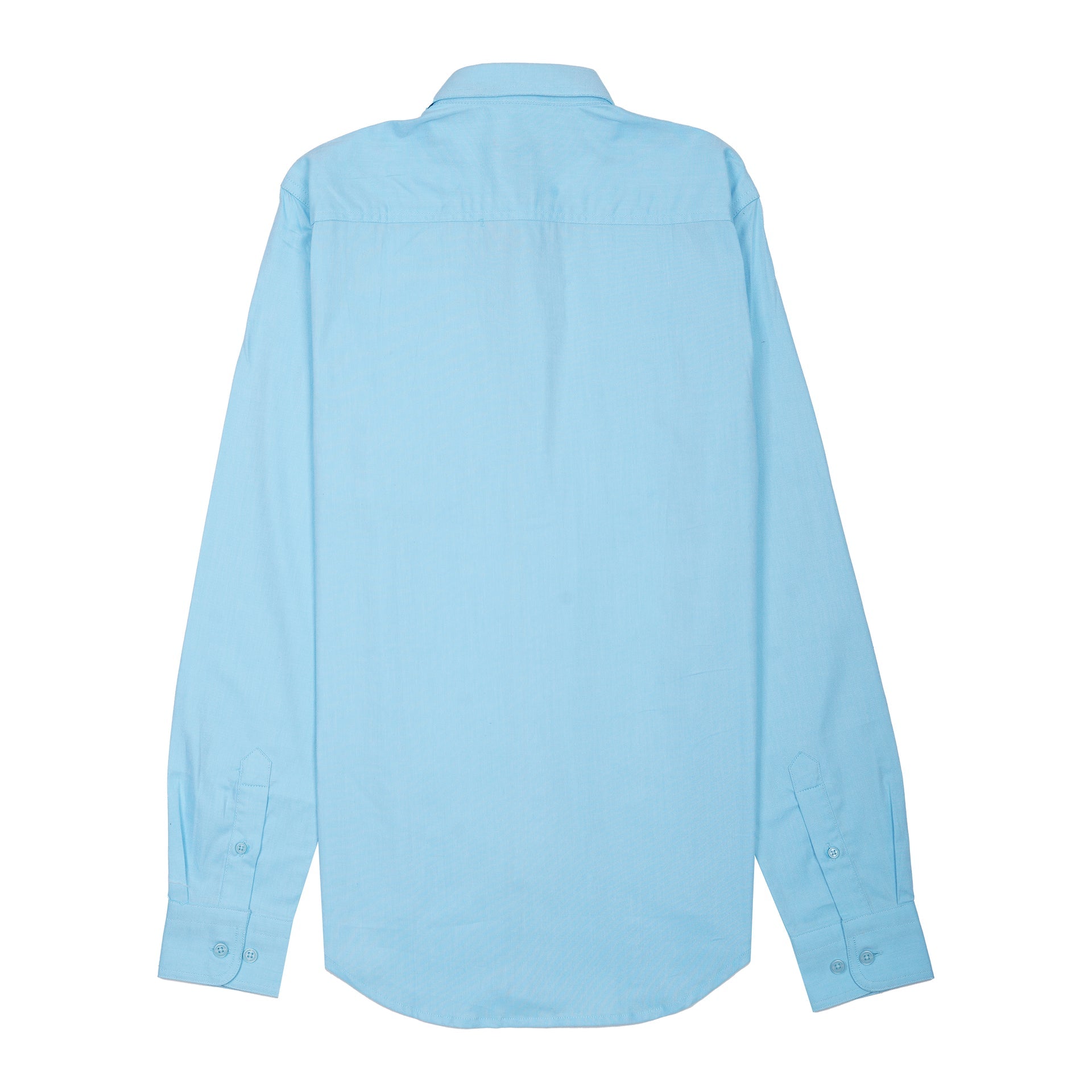 CALVIN KLEIN Serene Aqua Tailored Fit Long Sleeve Utility Shirt