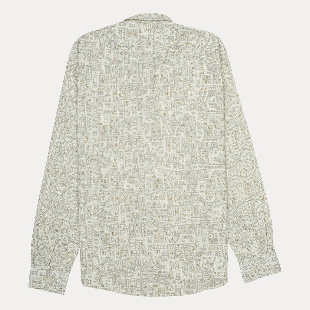 Tommy Hilfiger Geometric Print Long Sleeve Shirt