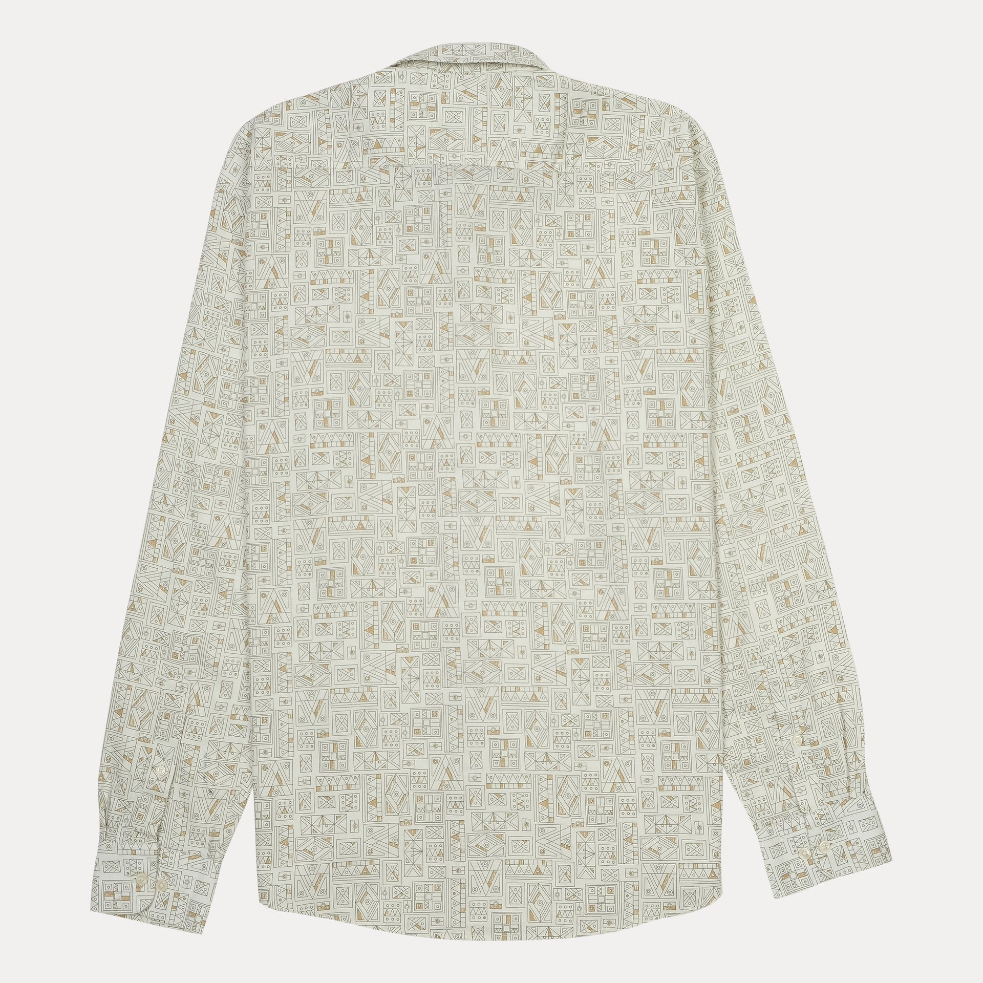 Tommy Hilfiger Geometric Print Long Sleeve Shirt