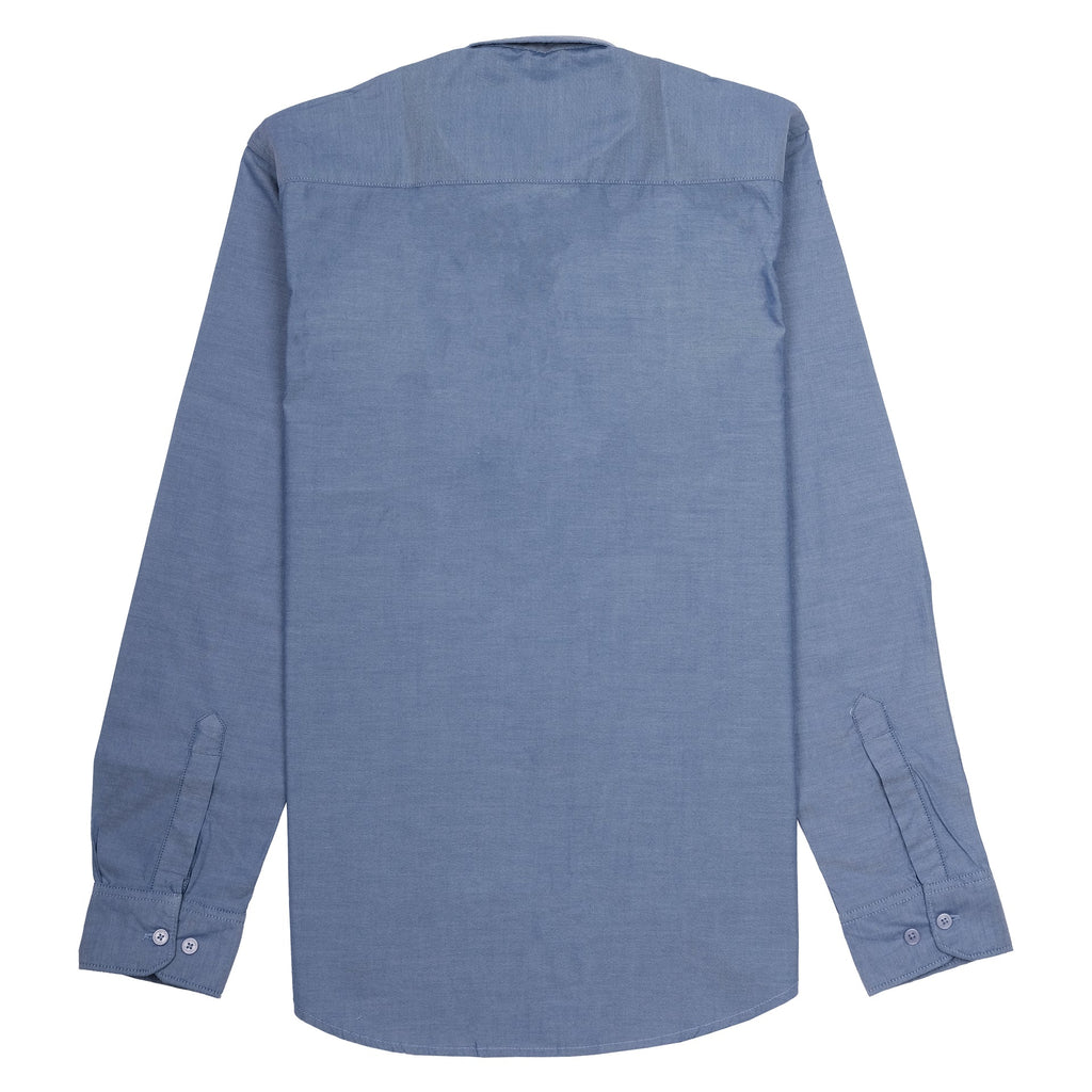 HACKETT LONDON Serene Sky Slim Fit Long Sleeve Shirt