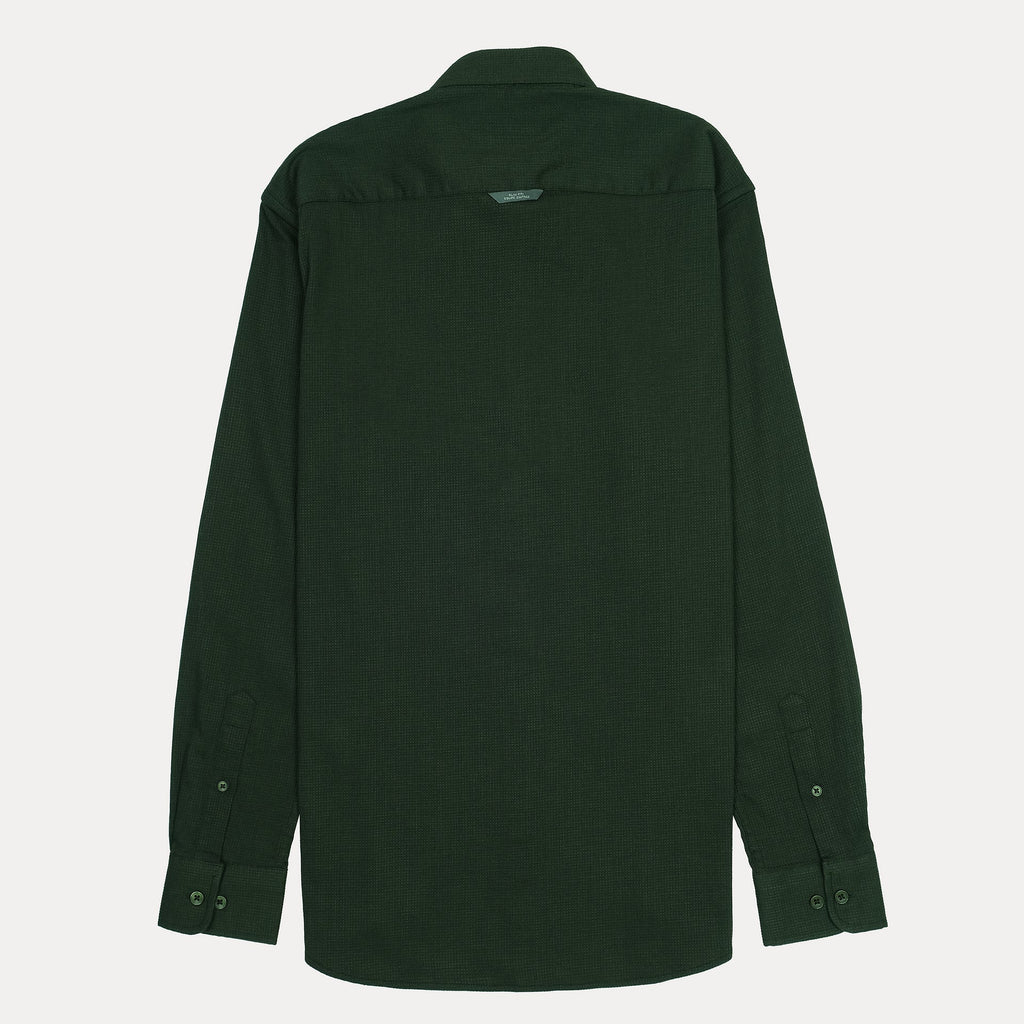 ARMANI EXCHANGE Enchanted Fern Tailored Fit Long Sleeve Shirt