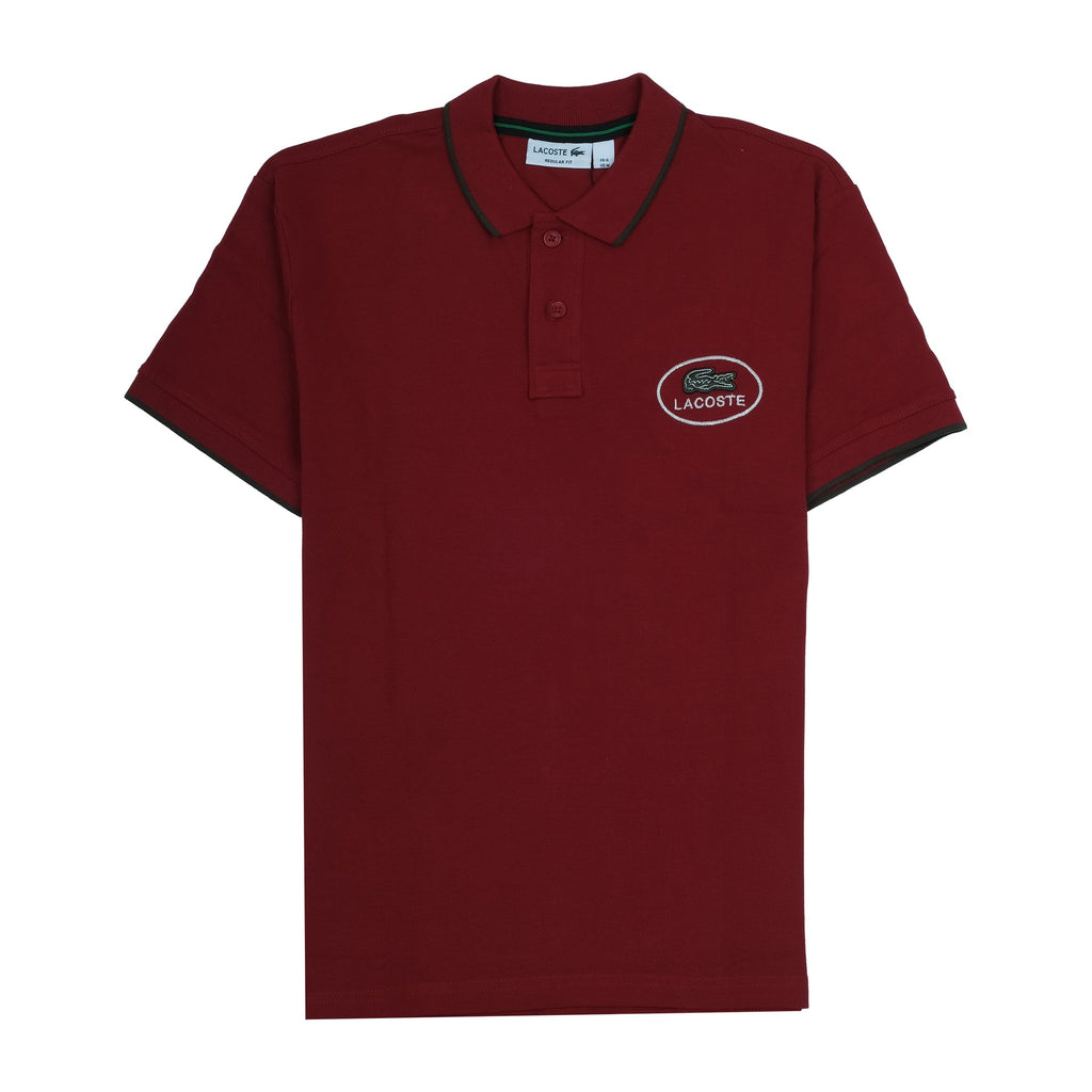 LACOSTE Crimson Velvet Classic Fit Polo Shirt