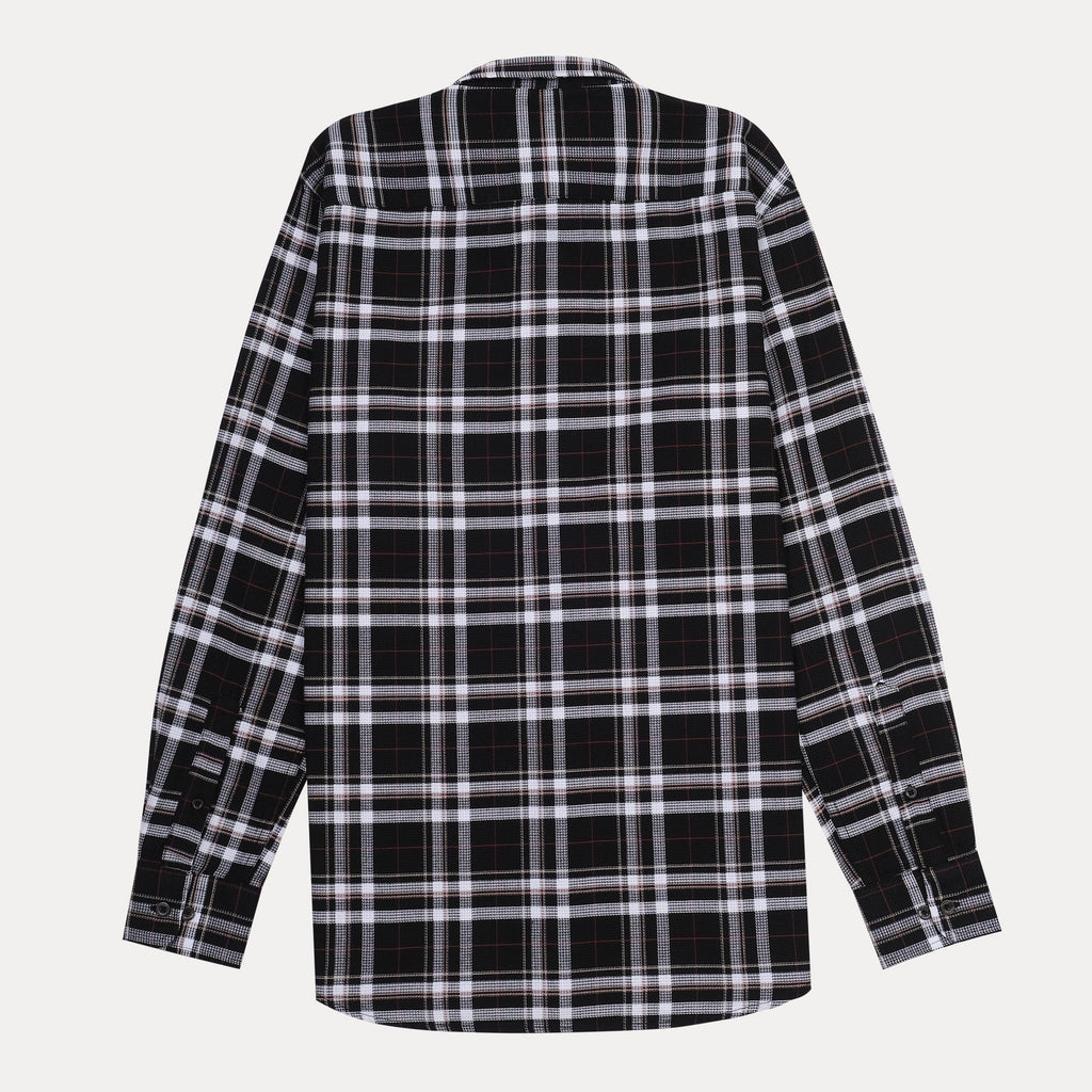 Lacoste Classic Fit Plaid Flannel Shirt